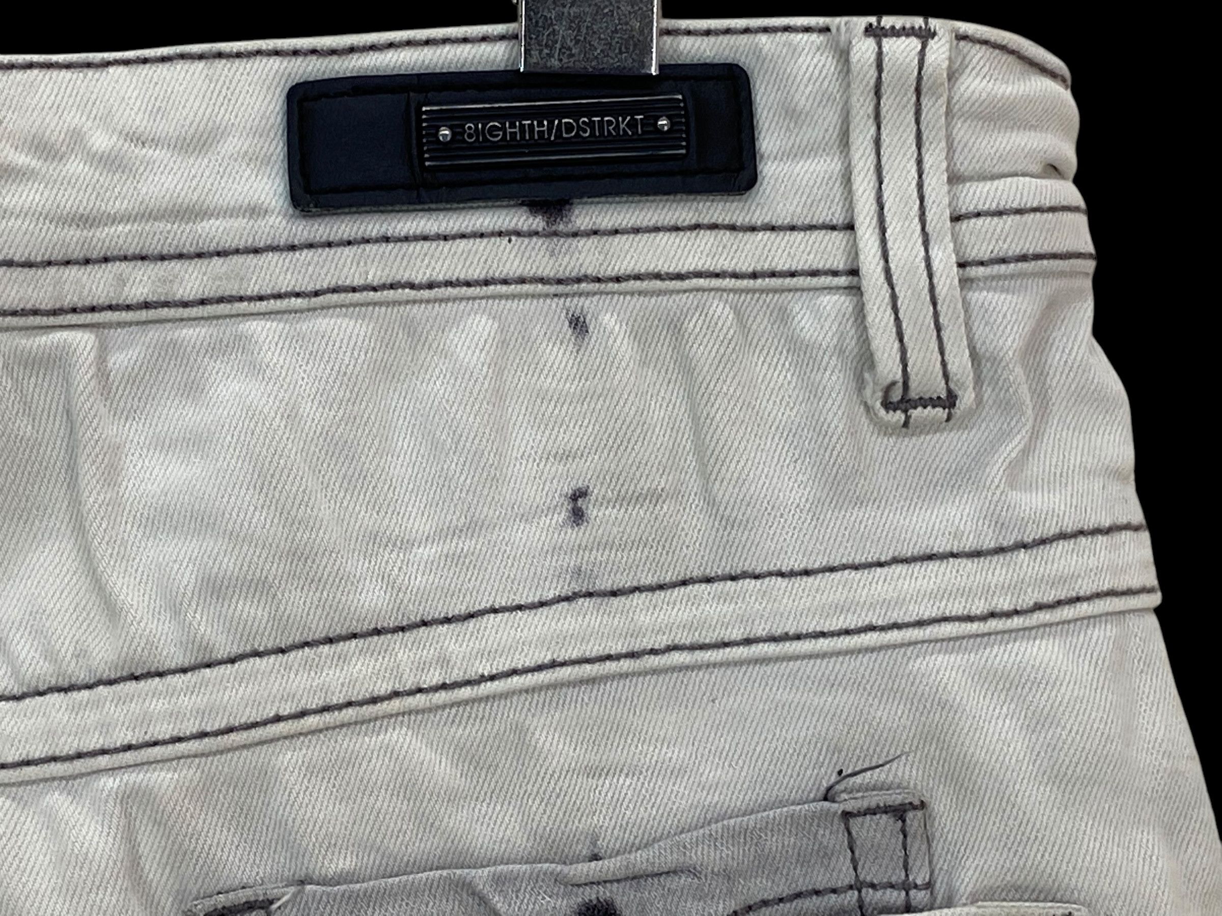 Japanese Brand District Acid Wash Jeans Size US 34 / EU 50 - 11 Thumbnail