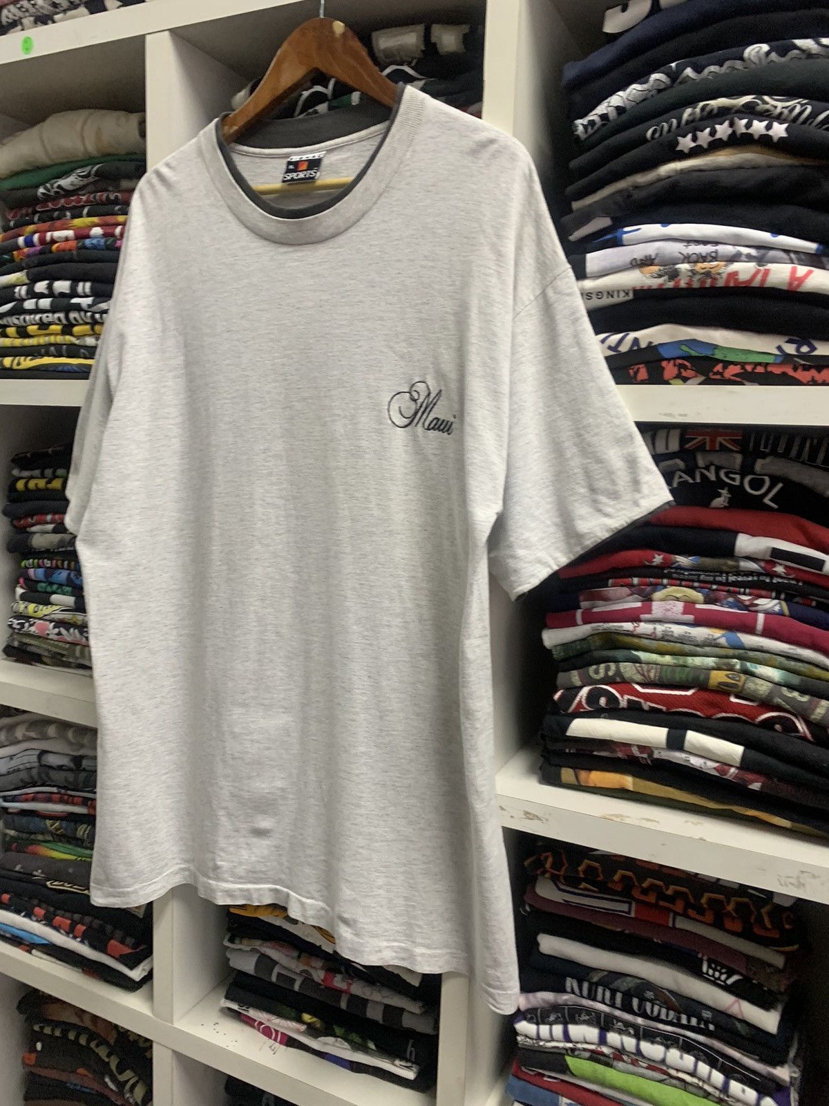 Signal Sport × Vintage Vintage 90s Signal Sports t-shirt Size US XL / EU 56 / 4 - 4 Thumbnail