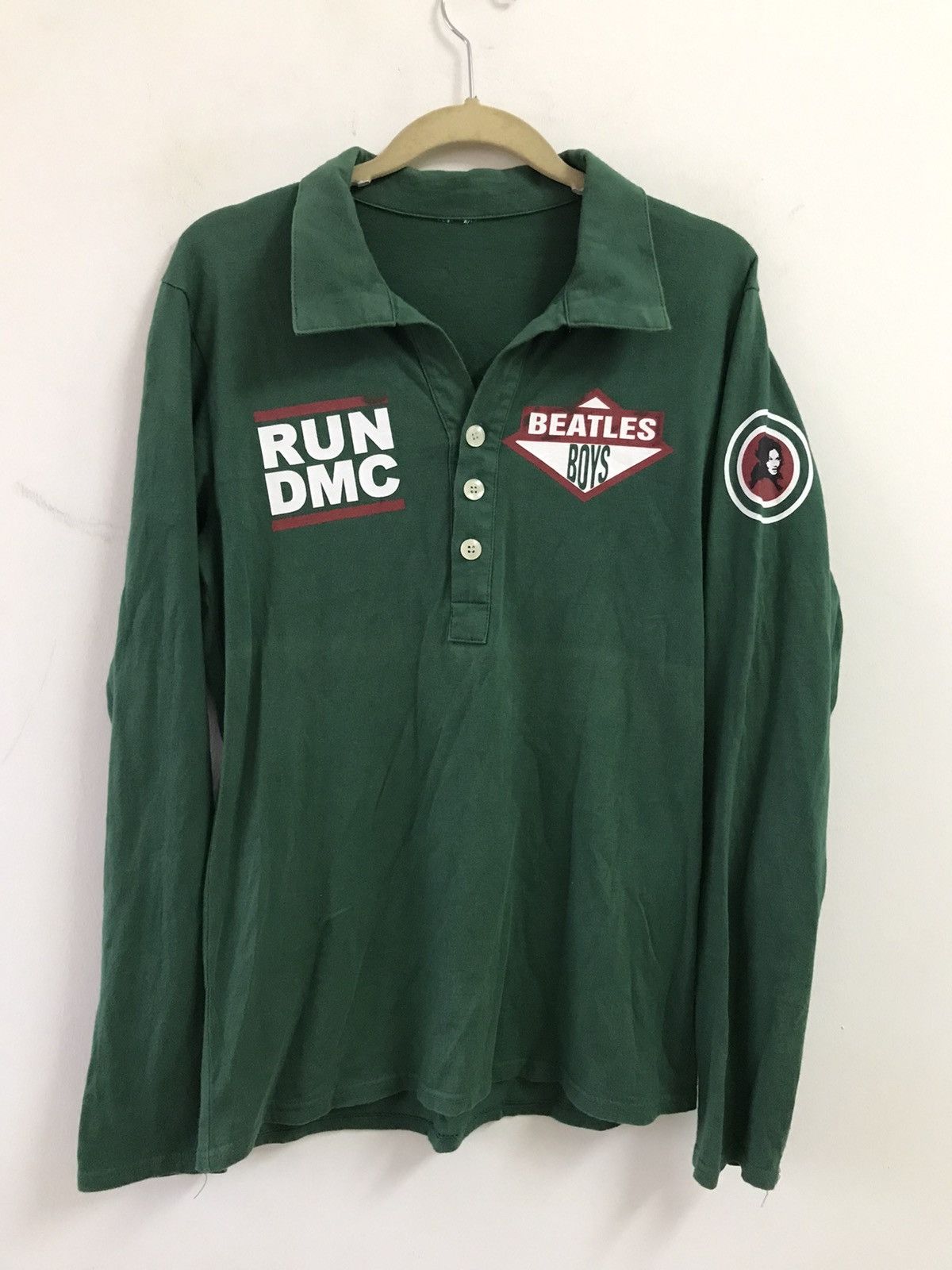 Band Tees Hysteric Glamour X Run Dmc X Beatles Long Sleeve Shirt Size US M / EU 48-50 / 2 - 3 Thumbnail
