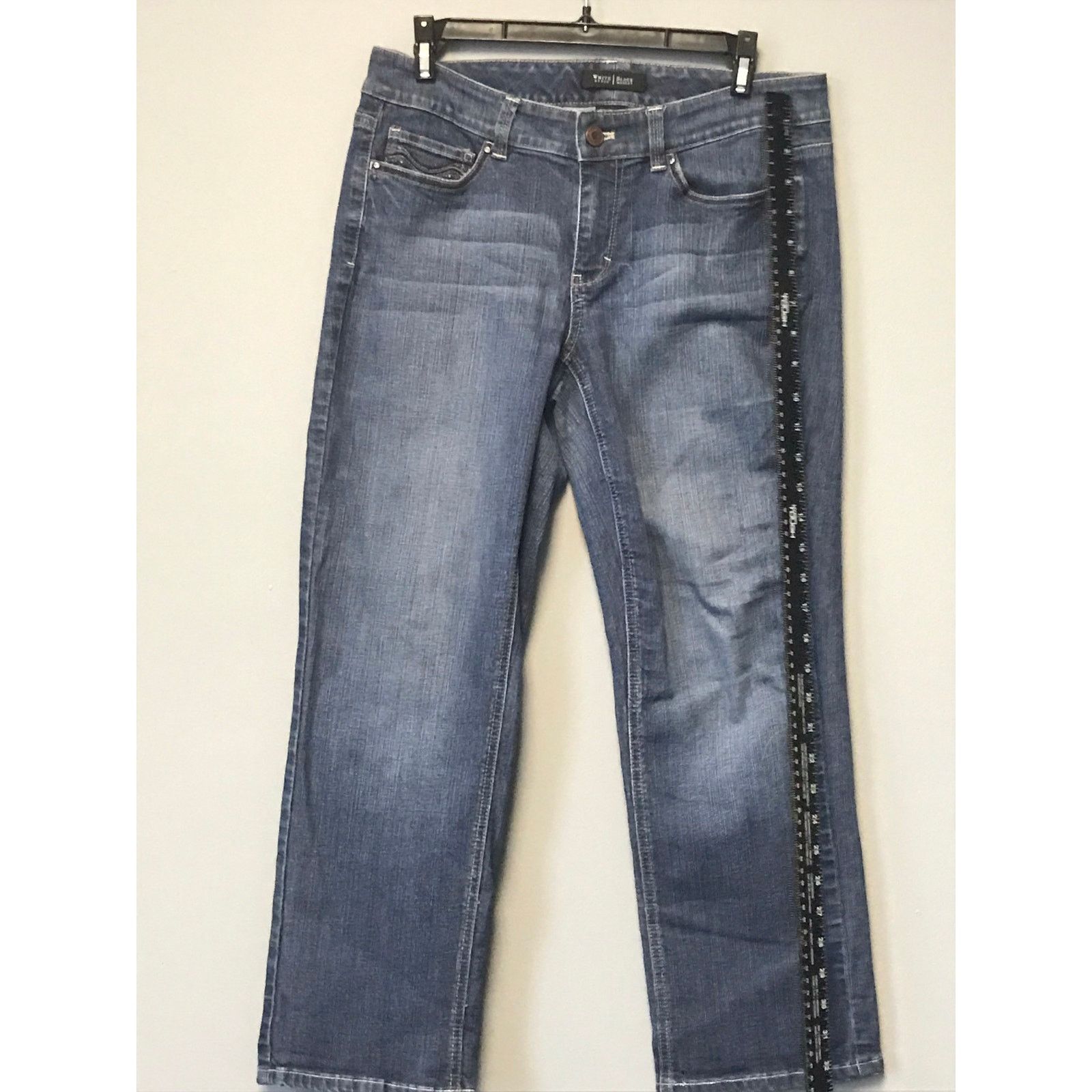 White House Black Market NWOT WHBM Medium Wash Women's Contour Jeans Size 8 Size 30" / US 8 / IT 44 - 5 Thumbnail