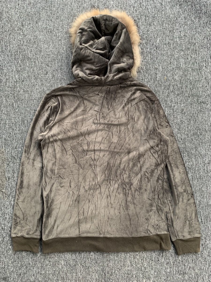 Other Spingsh Velvet Elegant Style Zip Jacket Faux Fur Hoodie Size US L / EU 52-54 / 3 - 8 Thumbnail