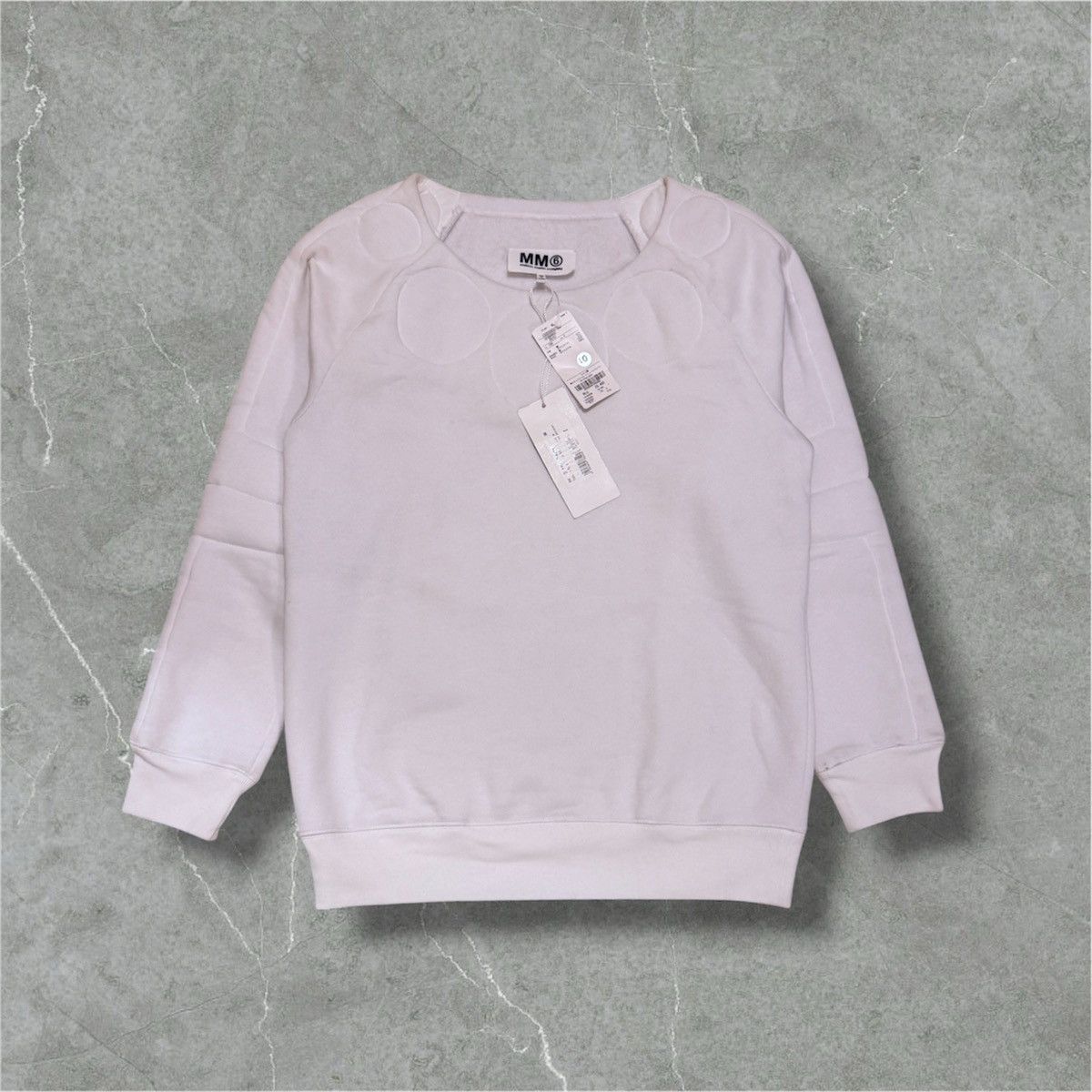 MM6 MM6 Maison Margiela Deadstock SS13 Padded Circle Sweatshirt Size US S / EU 44-46 / 1 - 1 Thumbnail