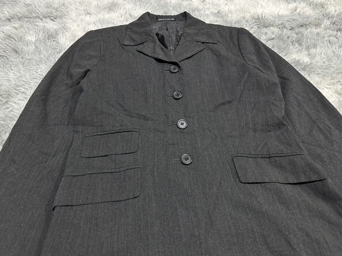 Yohji Yamamoto 🔥Vintage Atsuro Tayama By Yohji Yamamoto Wool Blazer Jacket Size US M / EU 48-50 / 2 - 2 Thumbnail
