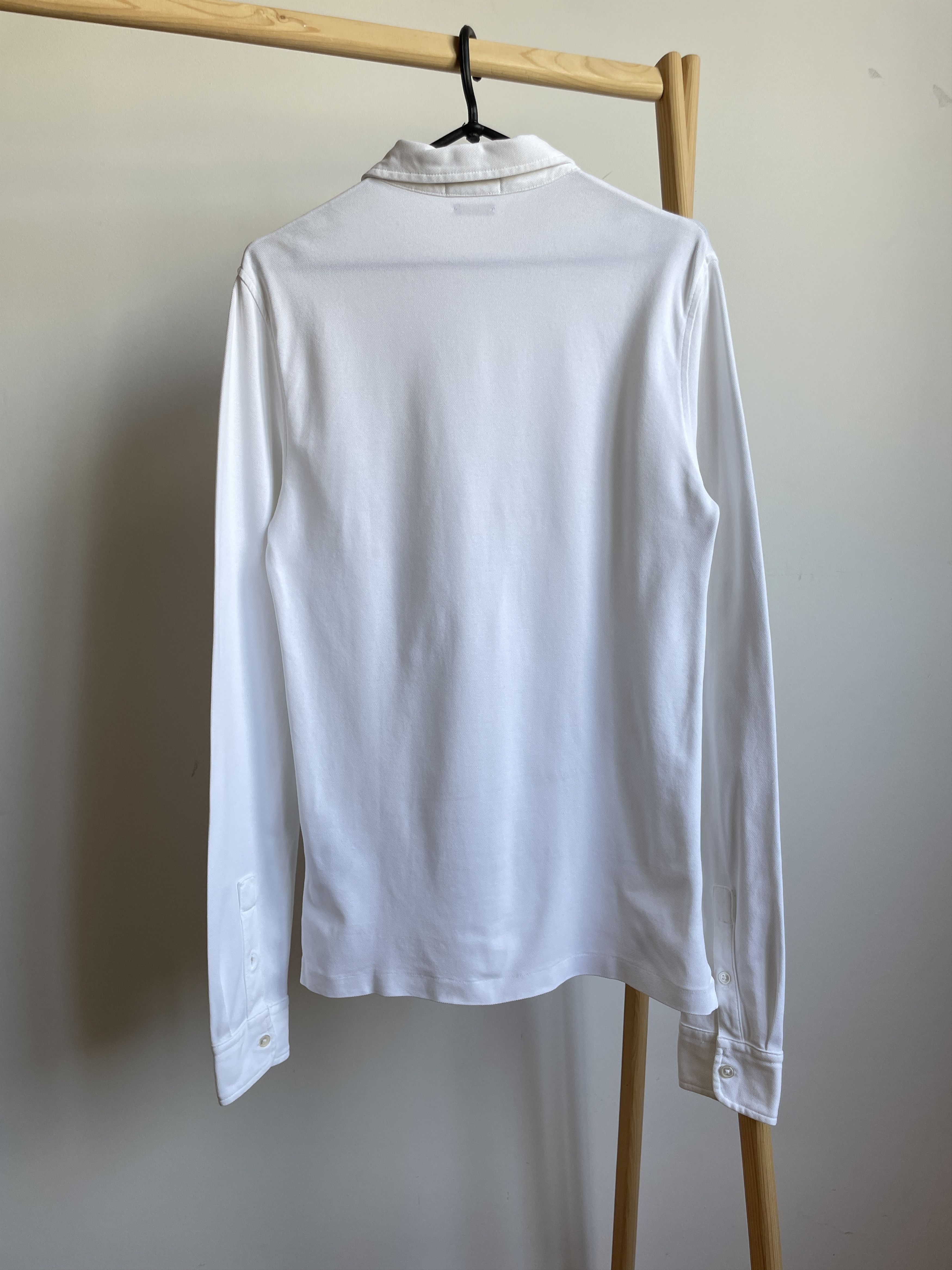 Polo Ralph Lauren Polo Ralph Lauren Slim Fit Pima Mesh Half Button Shirt Size US S / EU 44-46 / 1 - 2 Thumbnail