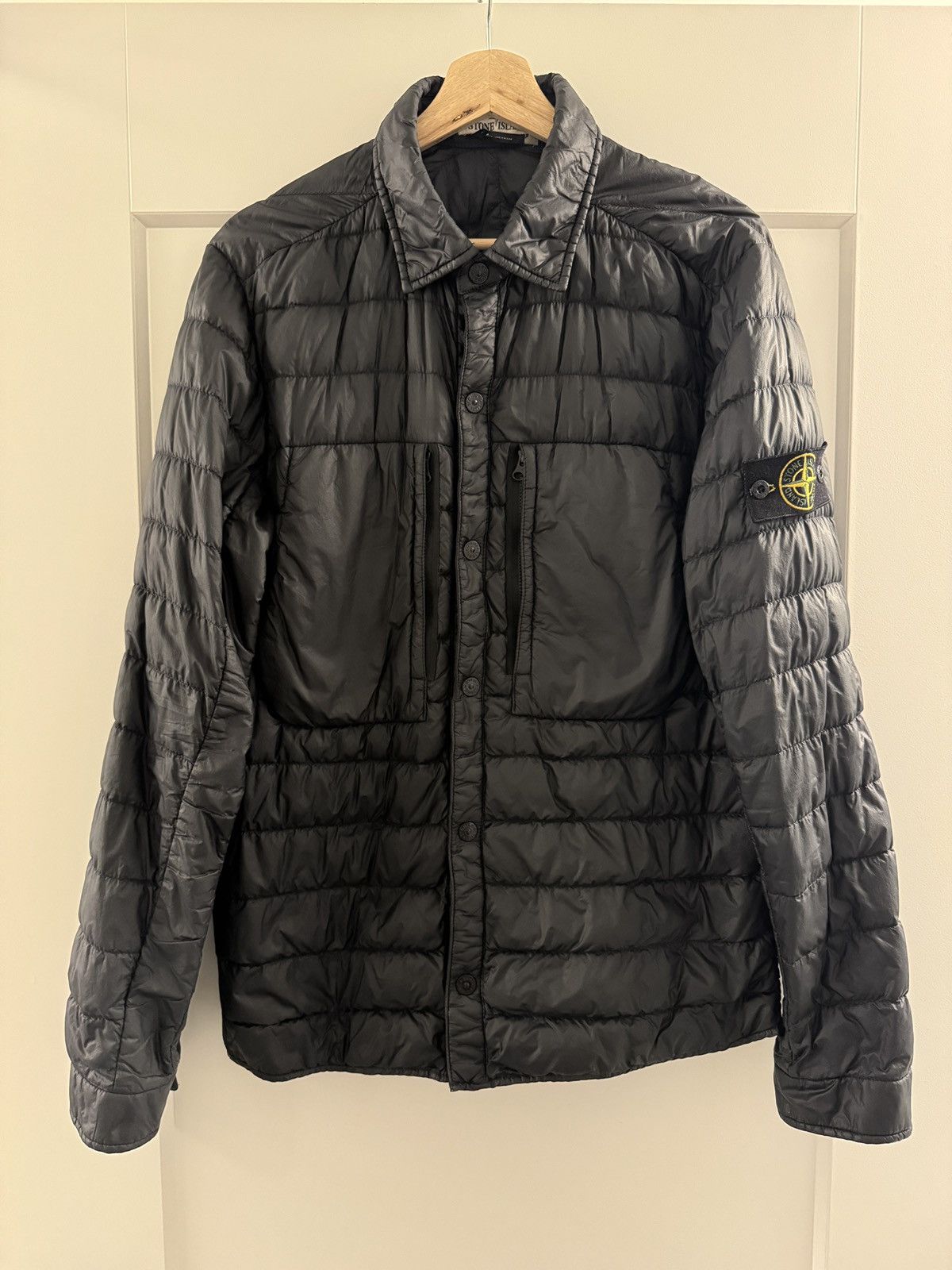 Stone Island Duel Zipper Down Jacket