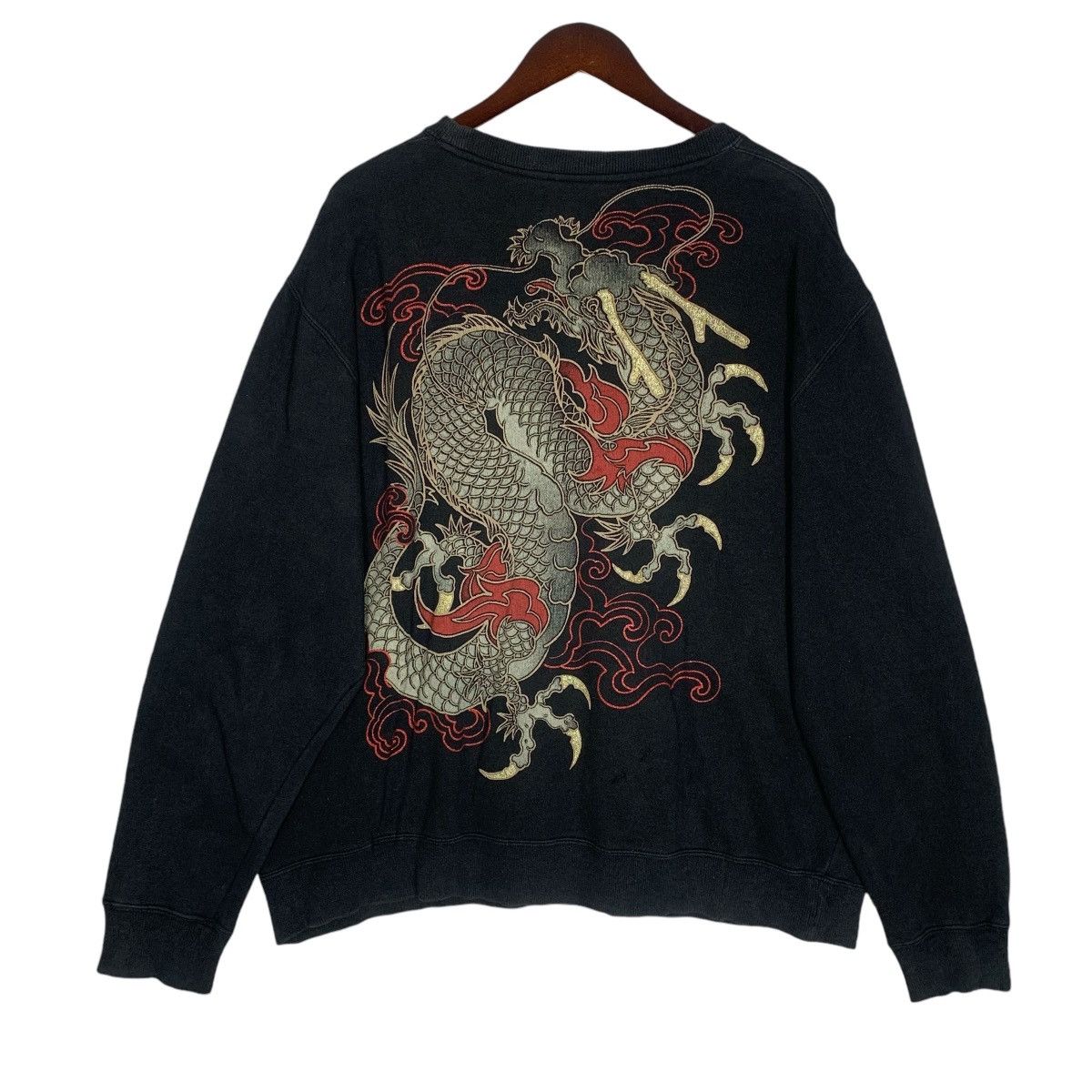 Japanese Brand Sorredere Japanese Brand Ryu Dragons Streetwear Sweatshirt Size US L / EU 52-54 / 3 - 7 Thumbnail