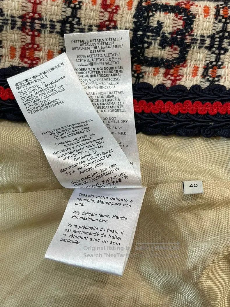 Gucci Gucci40. Size US S / EU 44-46 / 1 - 9 Thumbnail