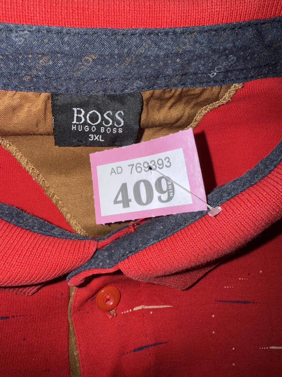 Hugo Boss Hugo Boss Red Polo Shirt - 3XL Size US XXL / EU 58 / 5 - 2 Thumbnail