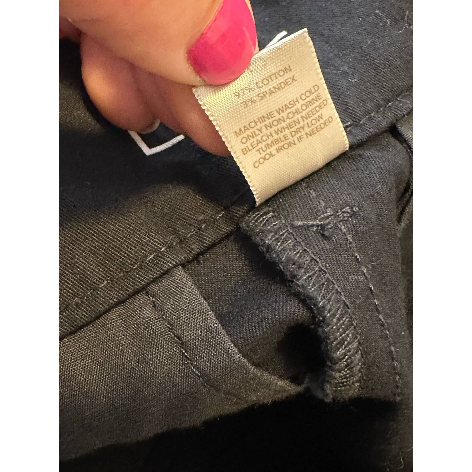 Loft Loft black curvy crop pants size 0 Size 25" / US 0 / IT 36 - 5 Thumbnail
