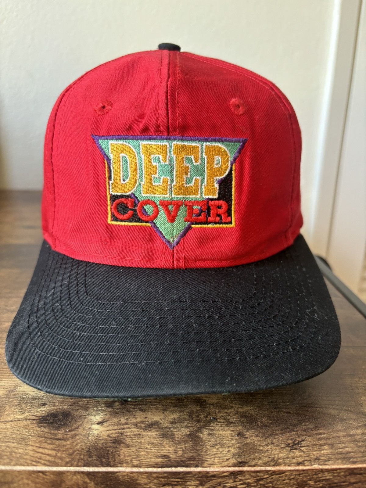Vintage 90s “Deep Cover” Promotional Hat ft Dr.Dre & Shabba Ranks Size ONE SIZE - 1 Thumbnail