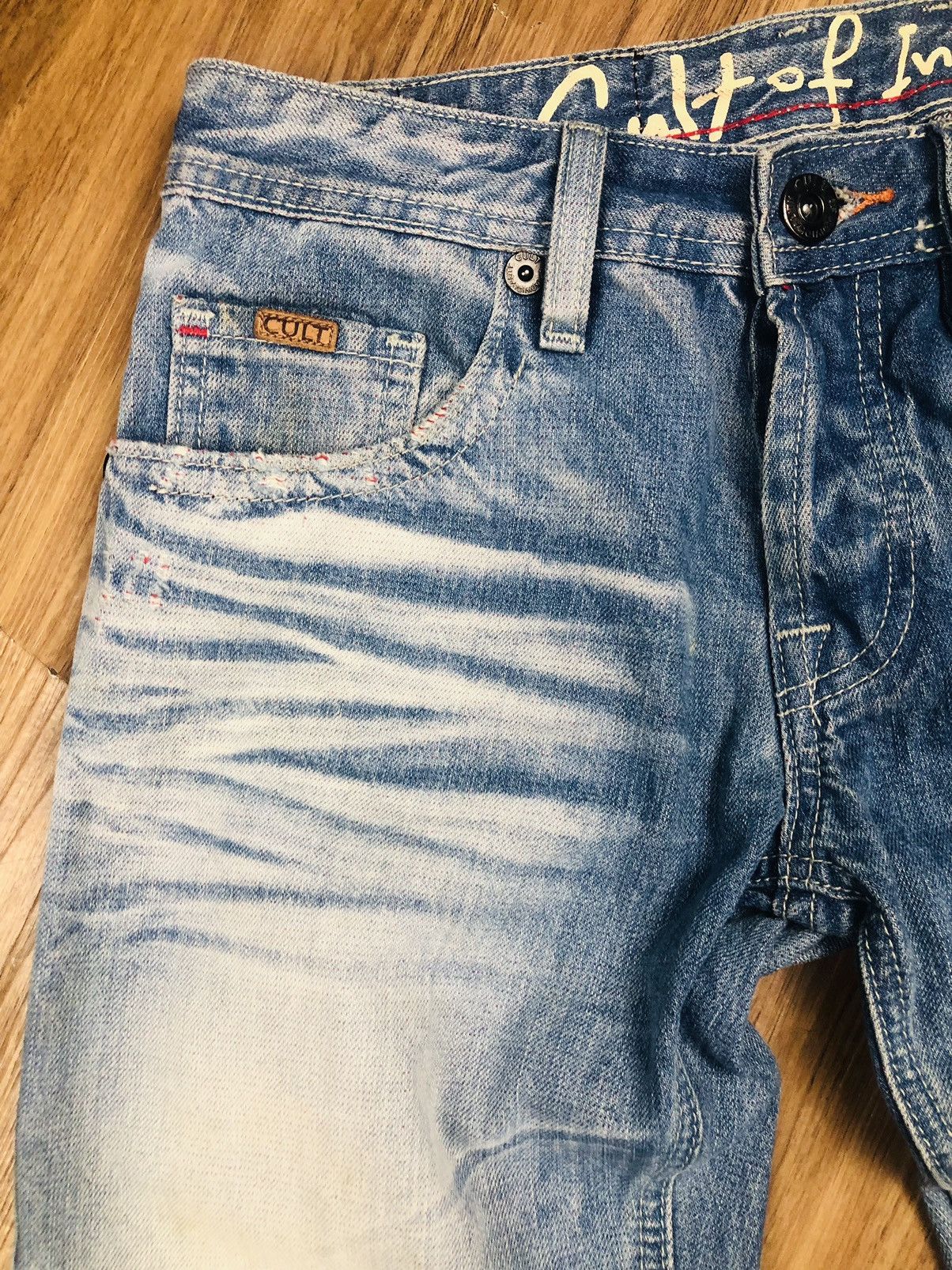 Cult Of Individuality Cult Of Individuality HAGEN Straight Leg Jeans (38) Size US 29 - 7 Thumbnail