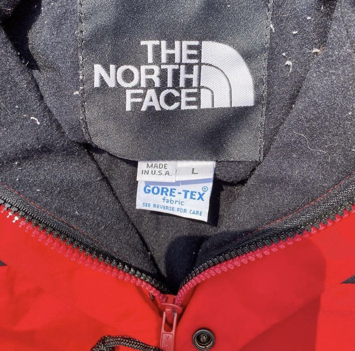 Vintage The North Face Mountain Jacket Gore-tex 90s Hooded 2 Zippers ...