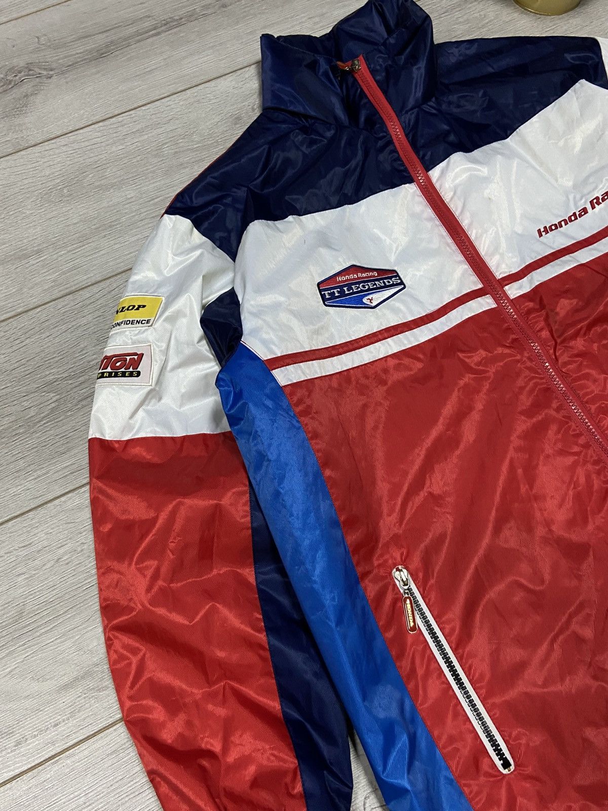 Honda Honda vintage big logo racing jacket big logo Size US L / EU 52-54 / 3 - 4 Thumbnail
