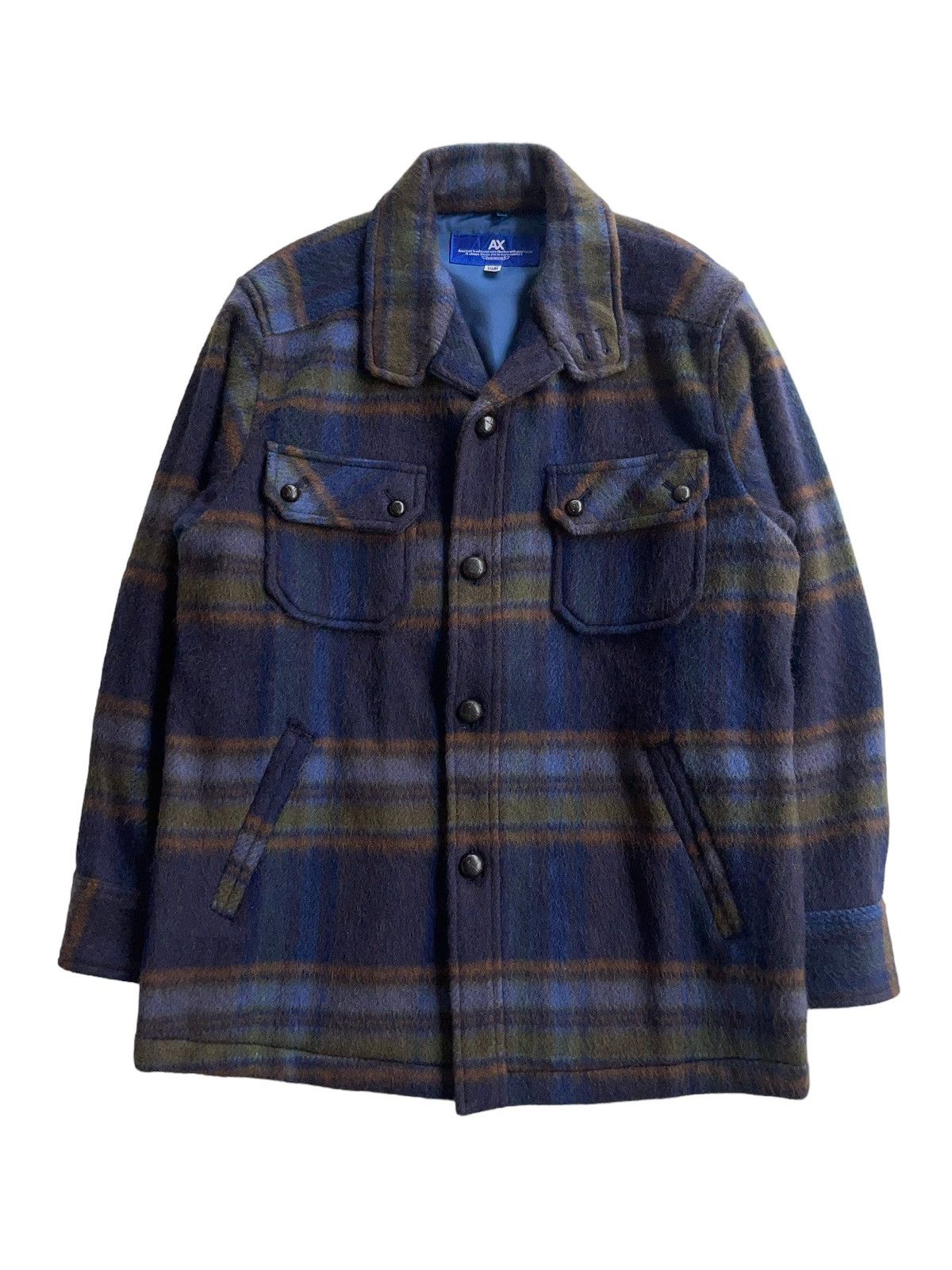 Vintage Vintage AX Plaid Mohair Jacket | Grailed