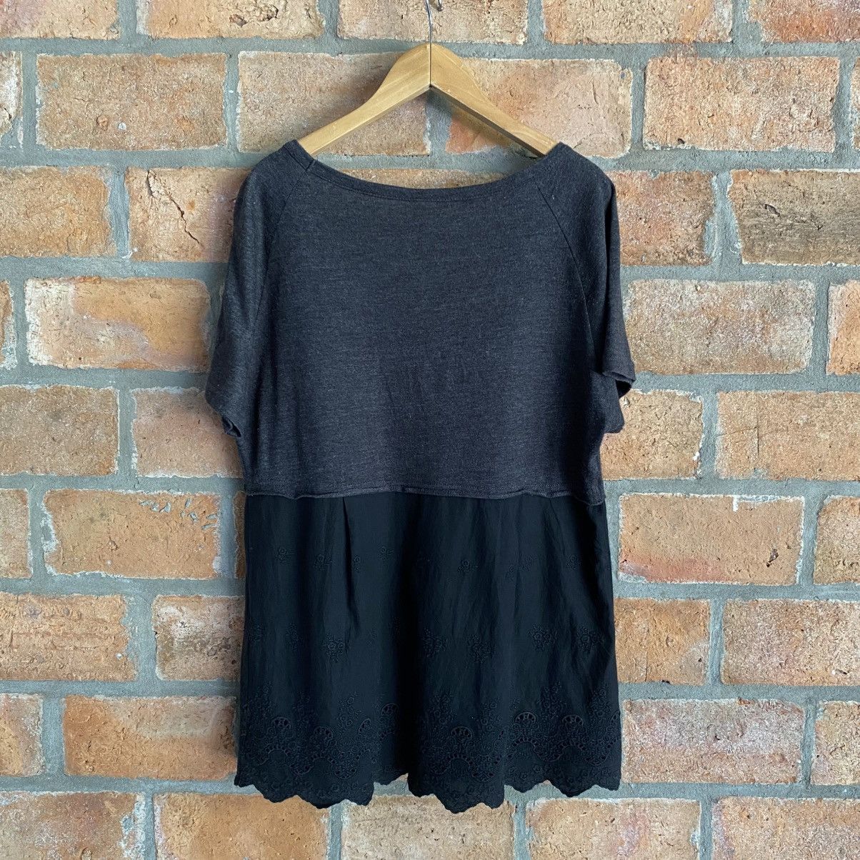 Sunao Kuwahara Sunaokuwahara Two-Tone Casual Tunic Size M / US 6-8 / IT 42-44 - 2 Thumbnail