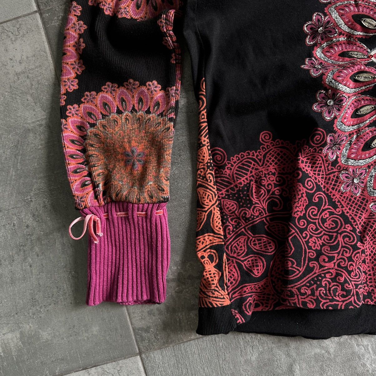 Desigual Vintage Desigual Knit Sweater Long-sleeve T-shirts Y2K 00s Size L / US 10 / IT 46 - 3 Thumbnail