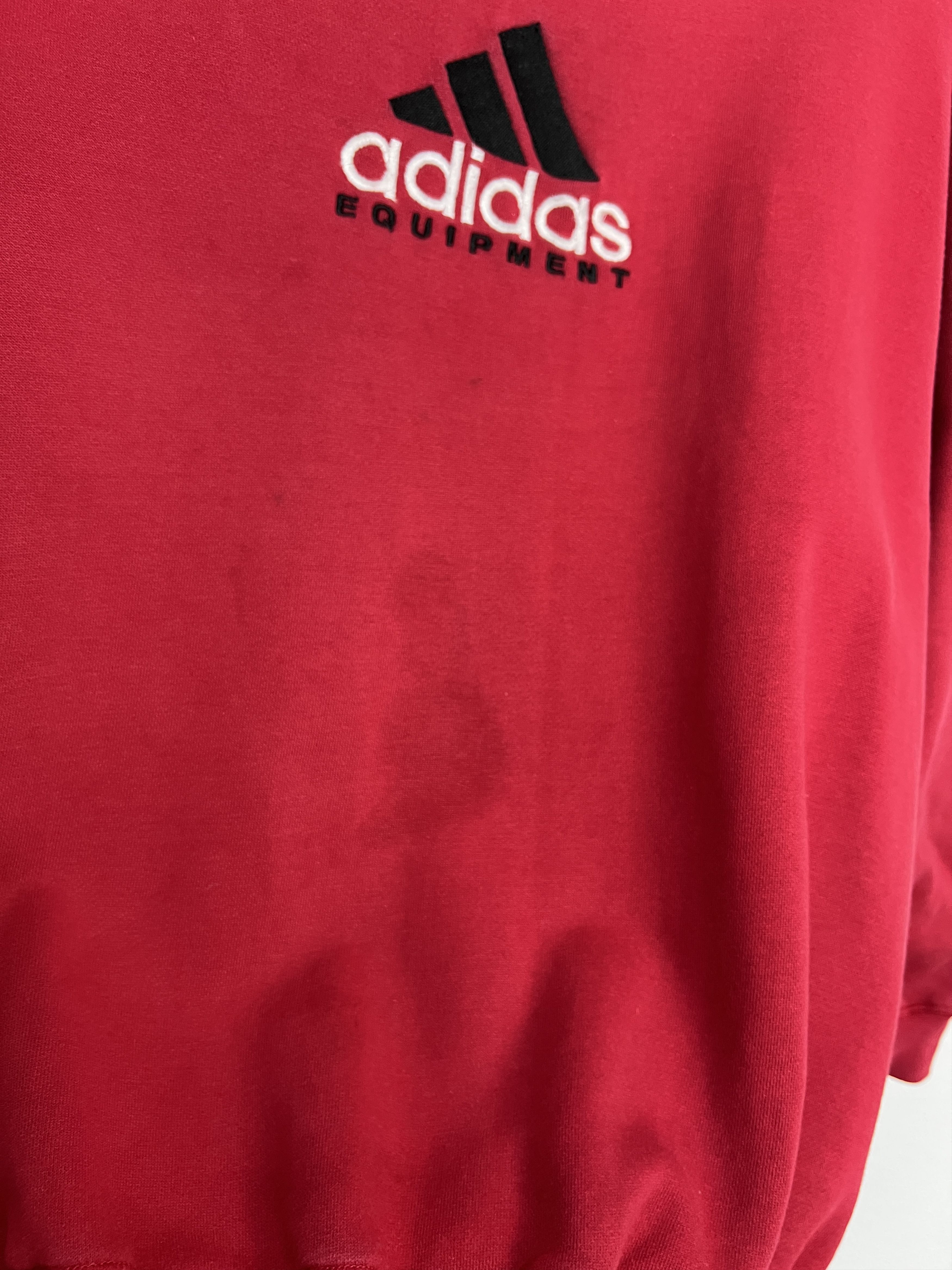 Adidas Vintage 90's Equipment Sweatshirt Big Logo Crewneck Rare Size US M / EU 48-50 / 2 - 5 Thumbnail