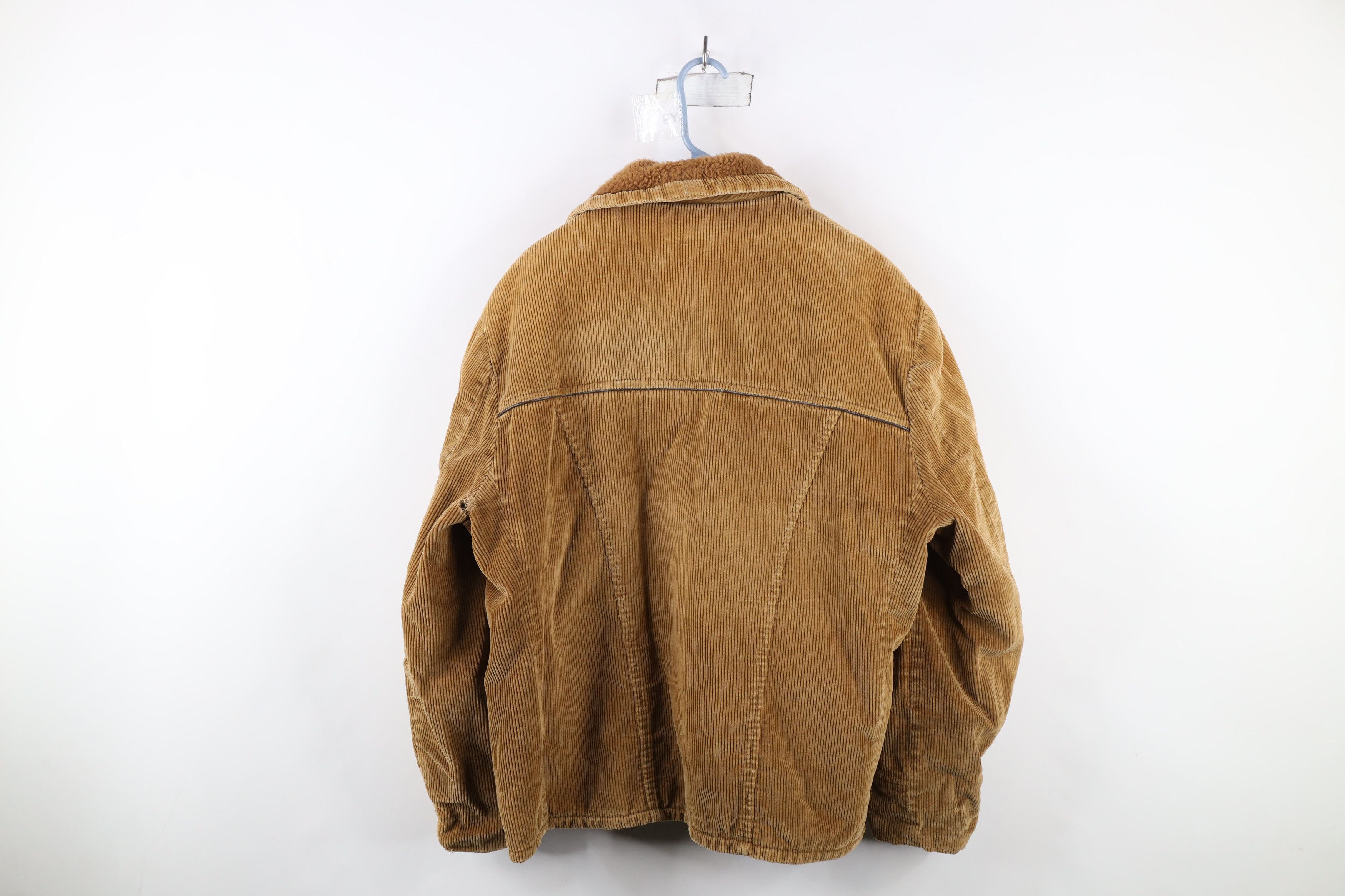Vintage Vintage 70s Streetwear Lined Corduroy Western Jacket USA Size US L / EU 52-54 / 3 - 14 Thumbnail