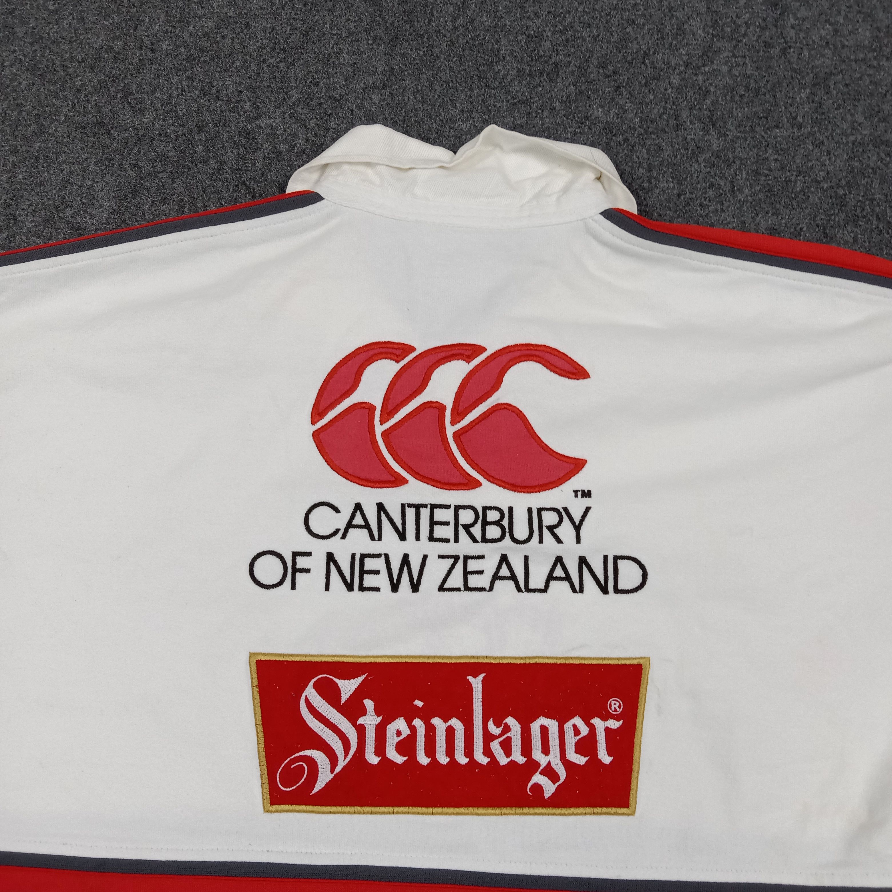 Canterbury of New Zealand Vintage Canterbury of New Zealand Striped Polo Shirt E1A30 Size US XL / EU 56 / 4 - 6 Thumbnail