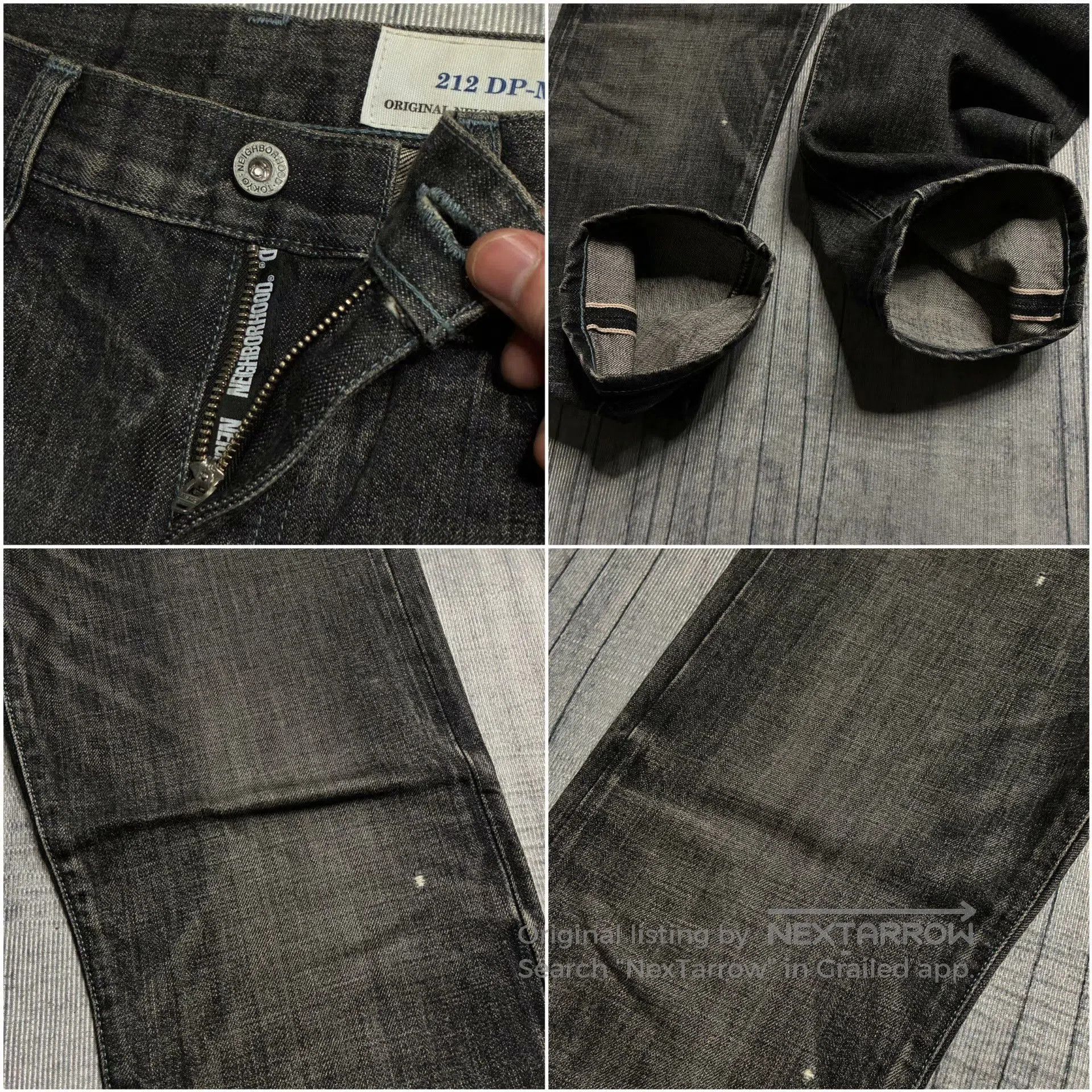 Neighborhood NEIGHBORHOOD 21AW DPM Washed Jeans S. Size US 26 / EU 42 - 4 Thumbnail