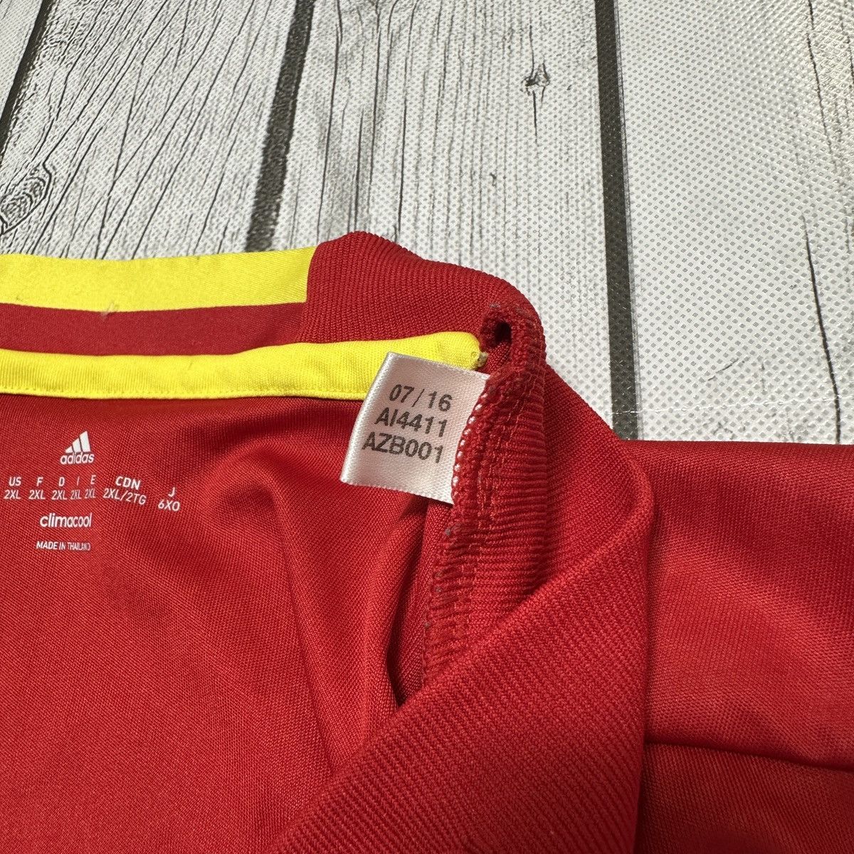 Adidas Spain jersey Size US XXL / EU 58 / 5 - 5 Thumbnail