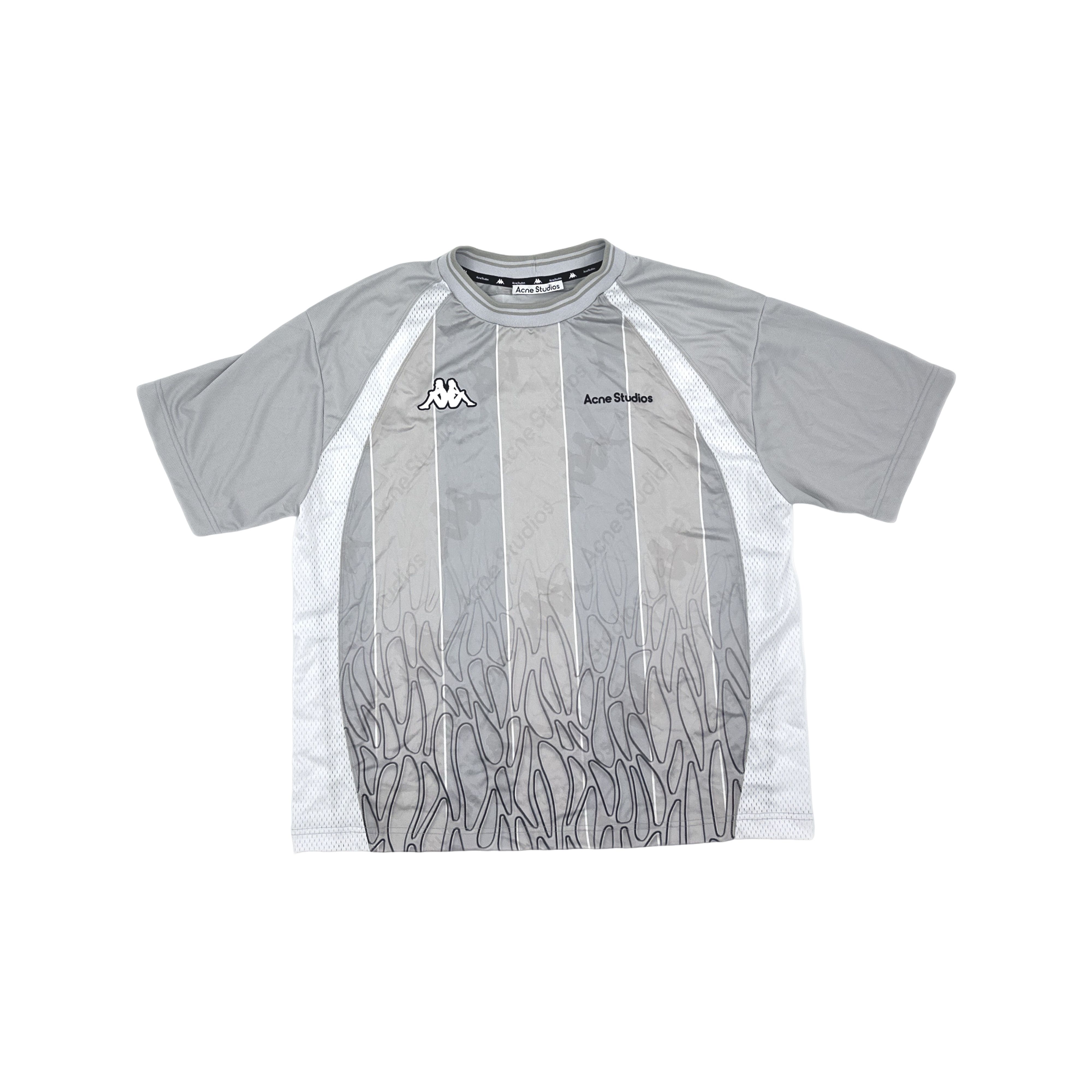 Acne Studios Acne Studios x Kappa Logo Mesh Jersey T-Shirt Size M Size US M / EU 48-50 / 2 - 1 Thumbnail