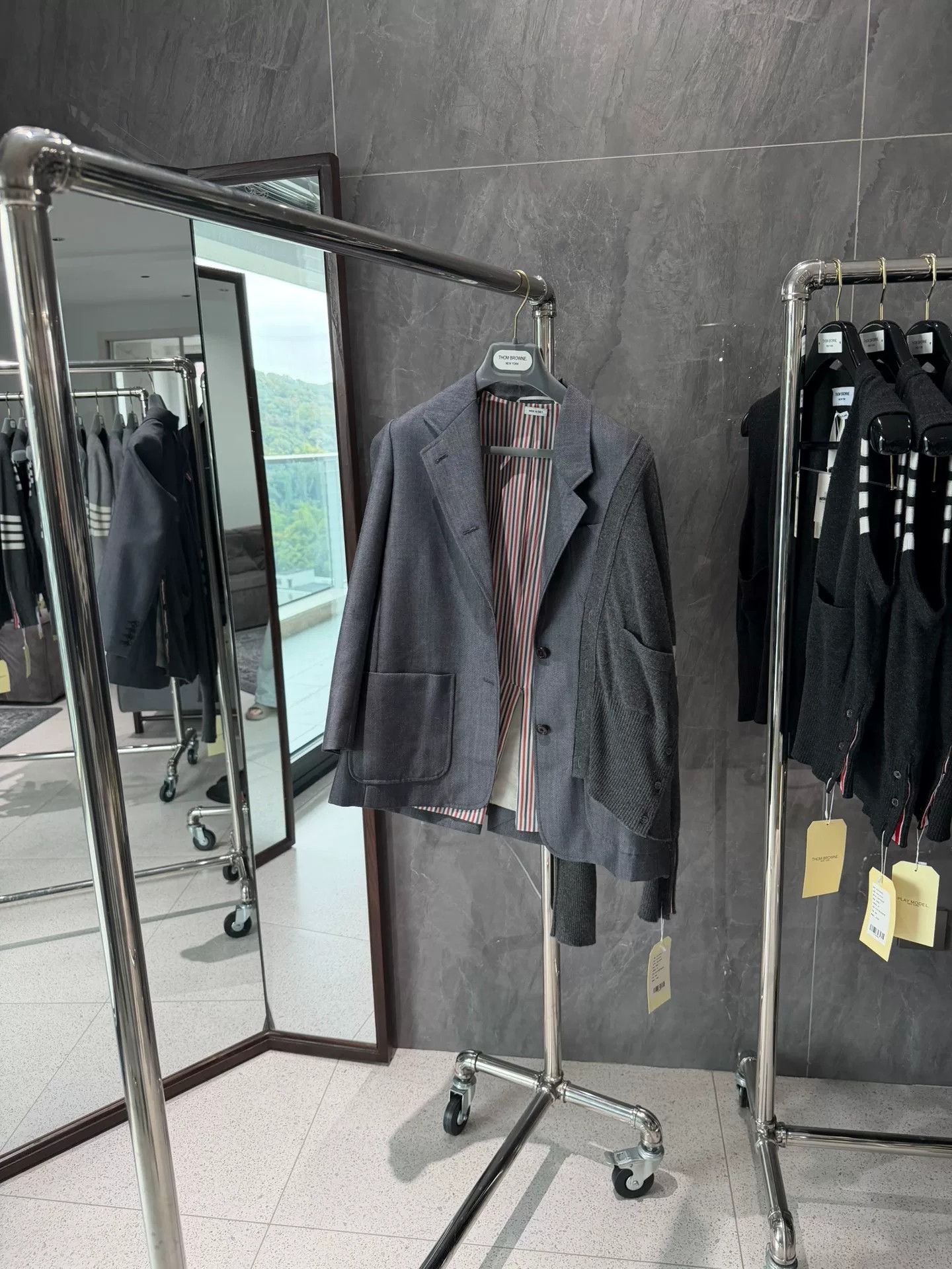 Thom Browne thom browne women's deconstructed suit jacket Size M / US 6-8 / IT 42-44 - 1 Thumbnail