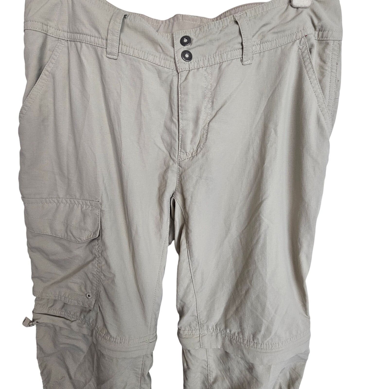 Columbia Columbia Womens Convertible Cargo Hiking Pants 4R Gorpcore Size 27" / US 4 / IT 40 - 2 Thumbnail