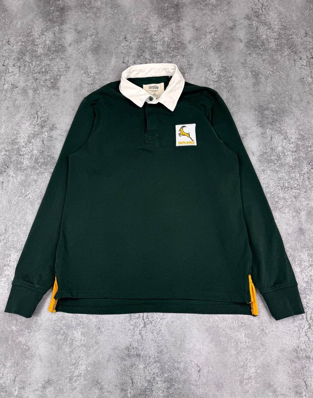 Other Kooga Men Vintage Rugby Shirt Long Sleeve Green Size L Size US L / EU 52-54 / 3 - 1 Thumbnail