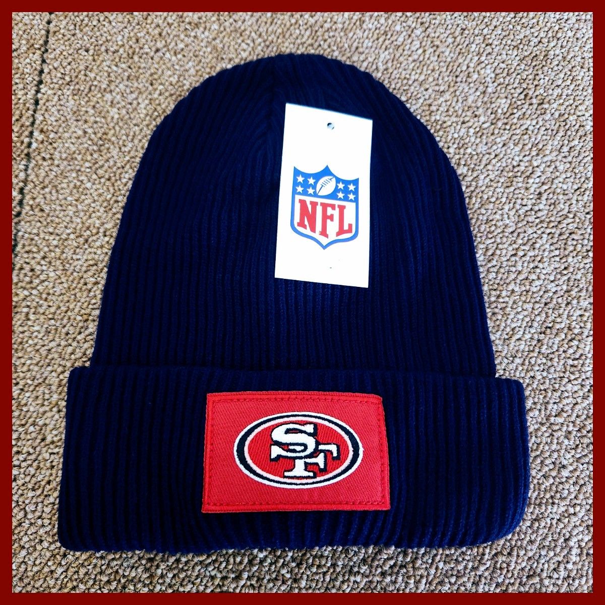 NFL SAN FRANCISCO 49ERS NFL FOOTBALL BEANIE HAT. Size ONE SIZE - 1 Preview
