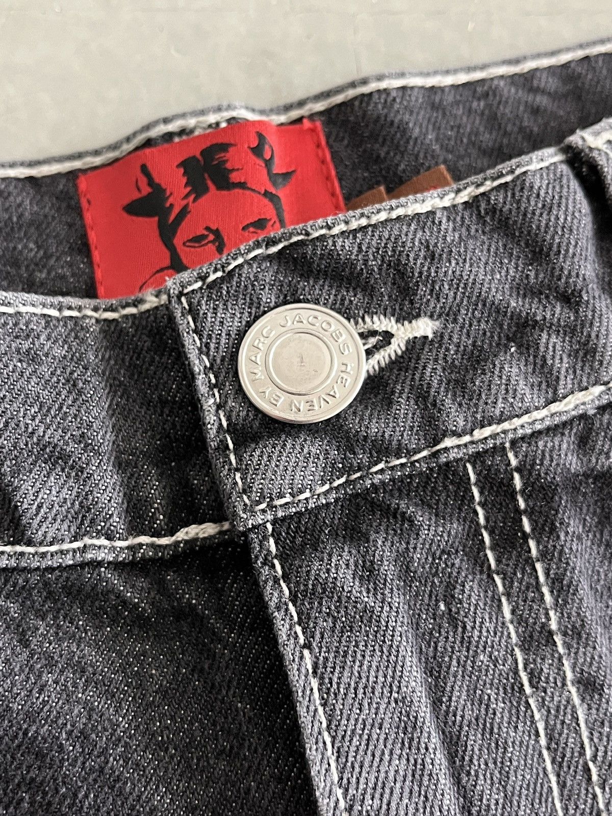 Heaven by Marc Jacobs Heaven By Marc Jacobs Double Knee Jorts (unisex) Size US 30 / EU 46 - 8 Thumbnail