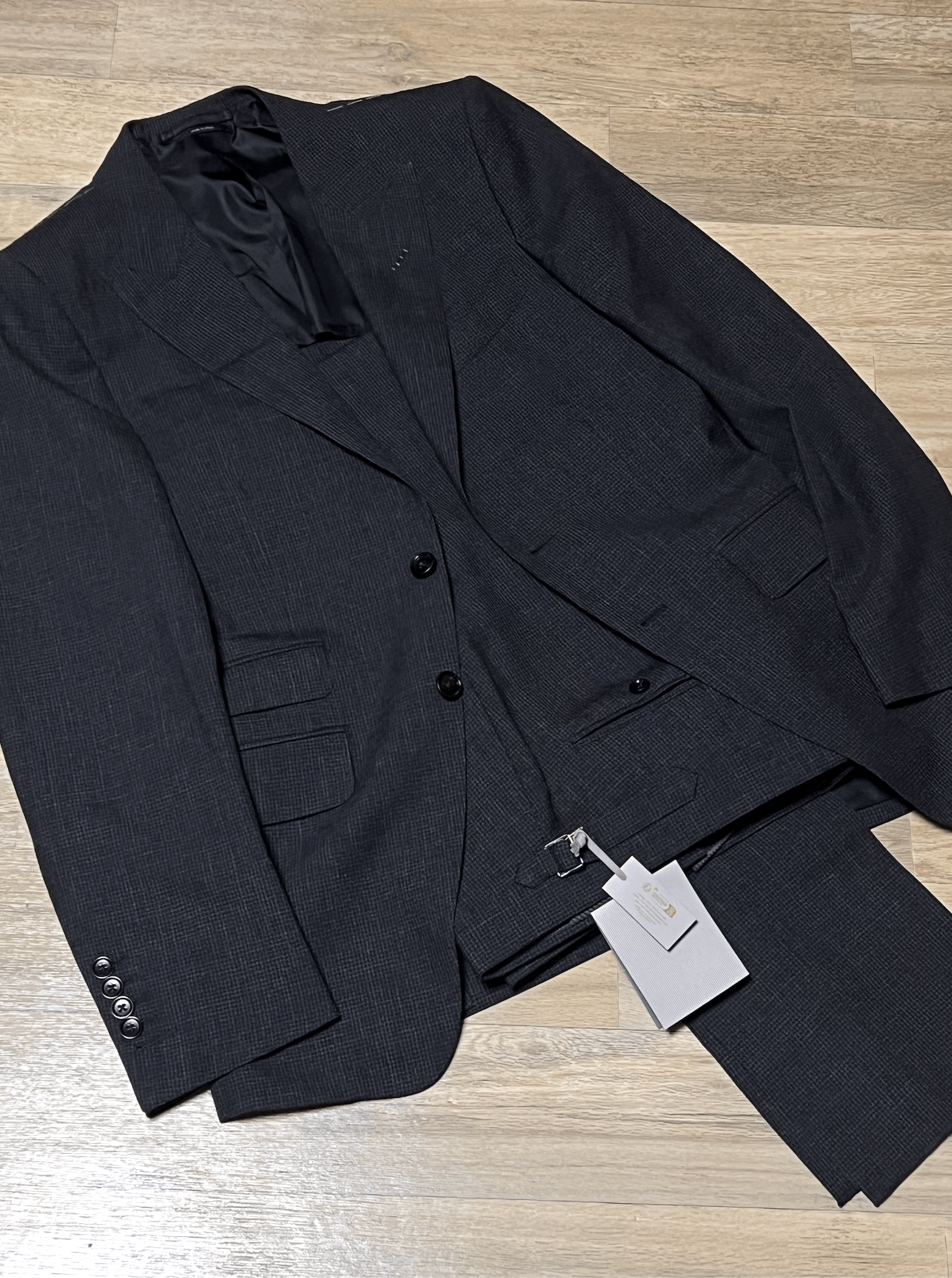 Tom Ford Tom ford O'Connor Checked Wool Suit Size 48R - 4 Thumbnail