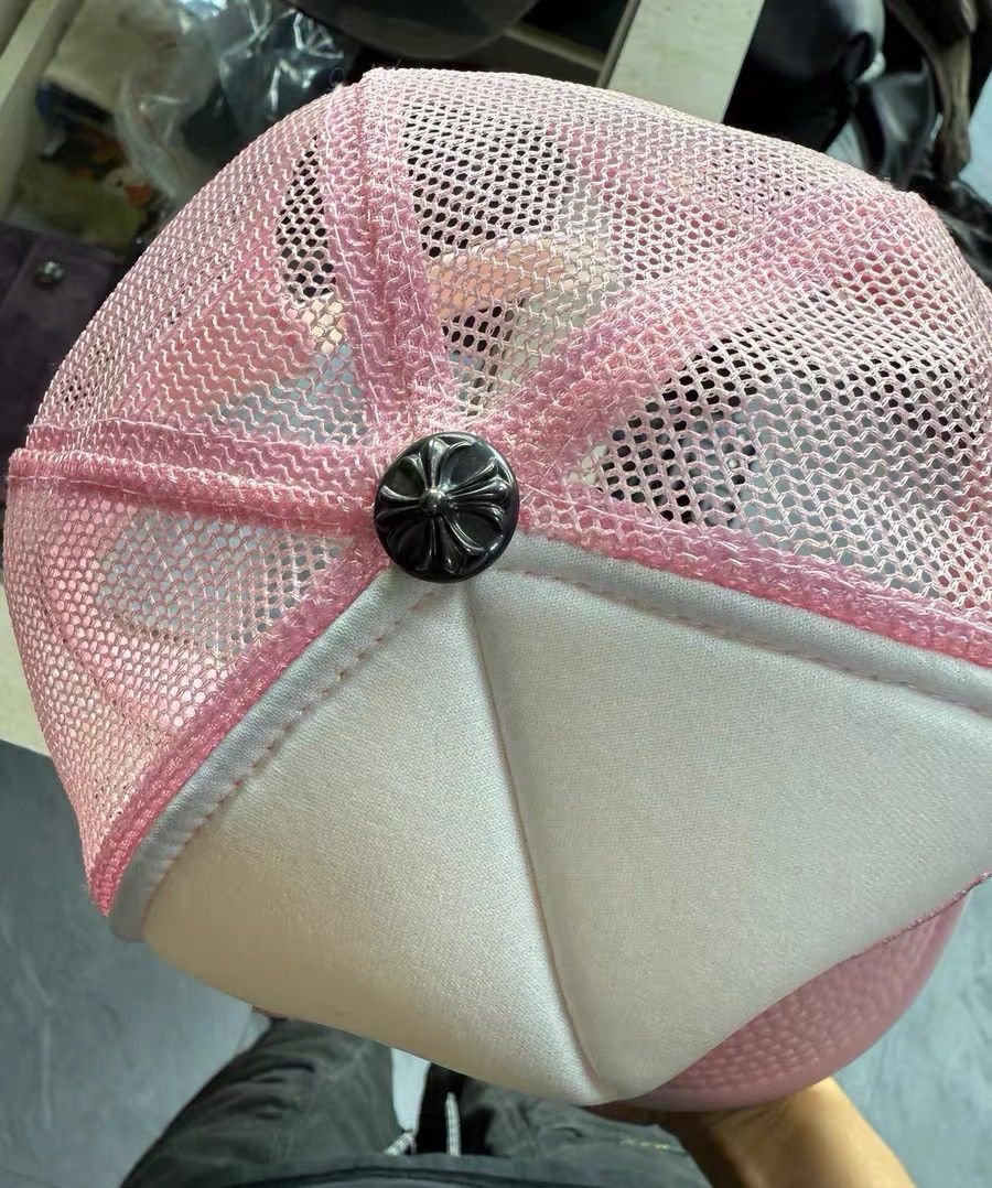 Chrome Hearts Chrome Hearts Embroidered Pink Hat 45 Men Size ONE SIZE - 3 Thumbnail