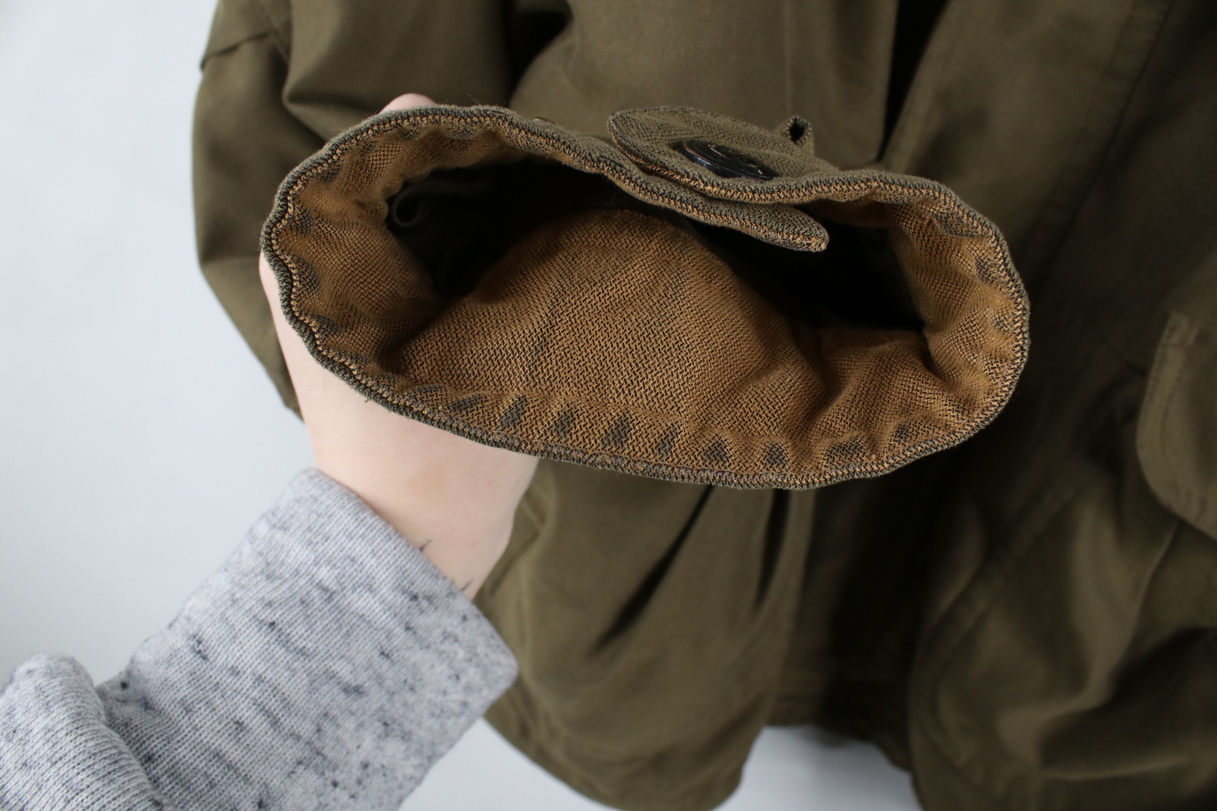 Vintage Vintage 90s Streetwear Pocket Full Zip Bomber Jacket Green Size US L / EU 52-54 / 3 - 7 Thumbnail
