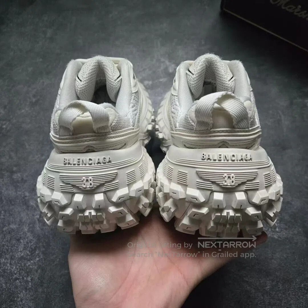 Balenciaga balenciaga defender black and white sneakers. Size US 7.5 / EU 40-41 - 3 Thumbnail