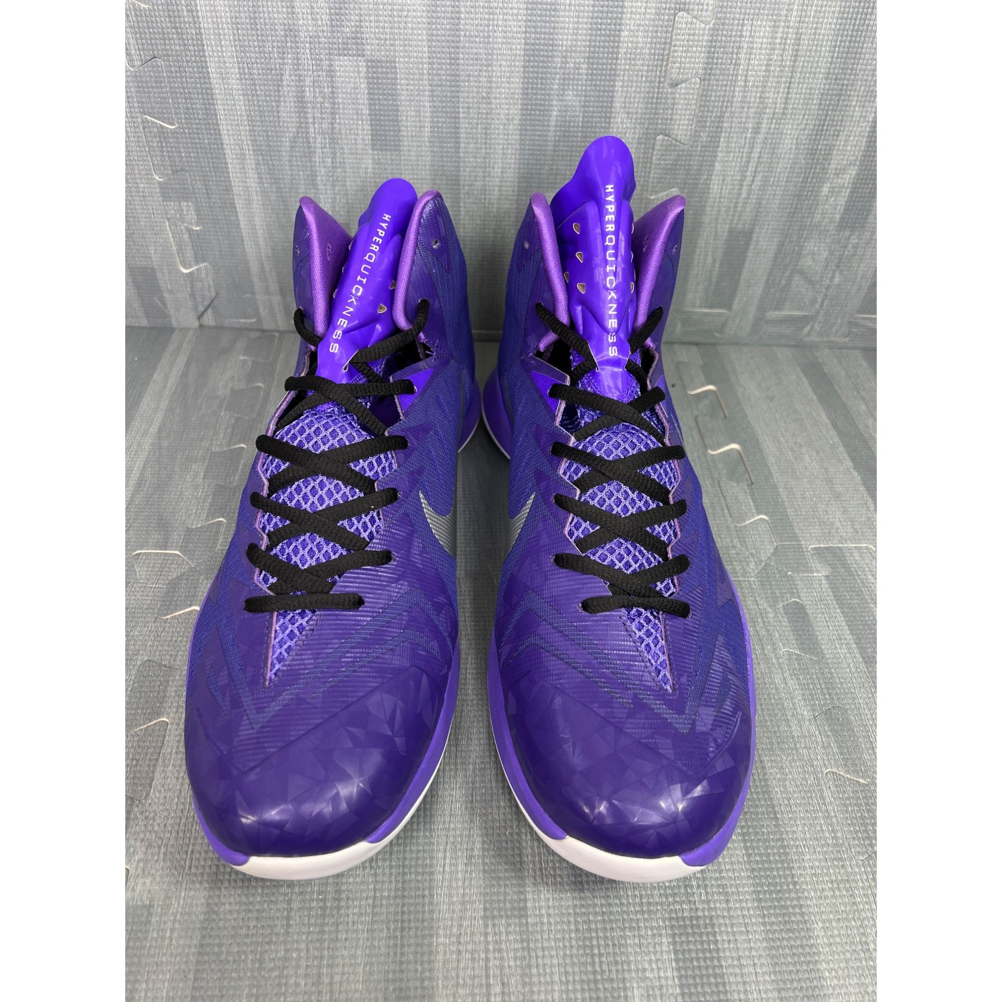Nike Nike Lunar Hyperquickness Mens 12.5 Purple Basketball Shoes Size US 12.5 / EU 45-46 - 13 Thumbnail
