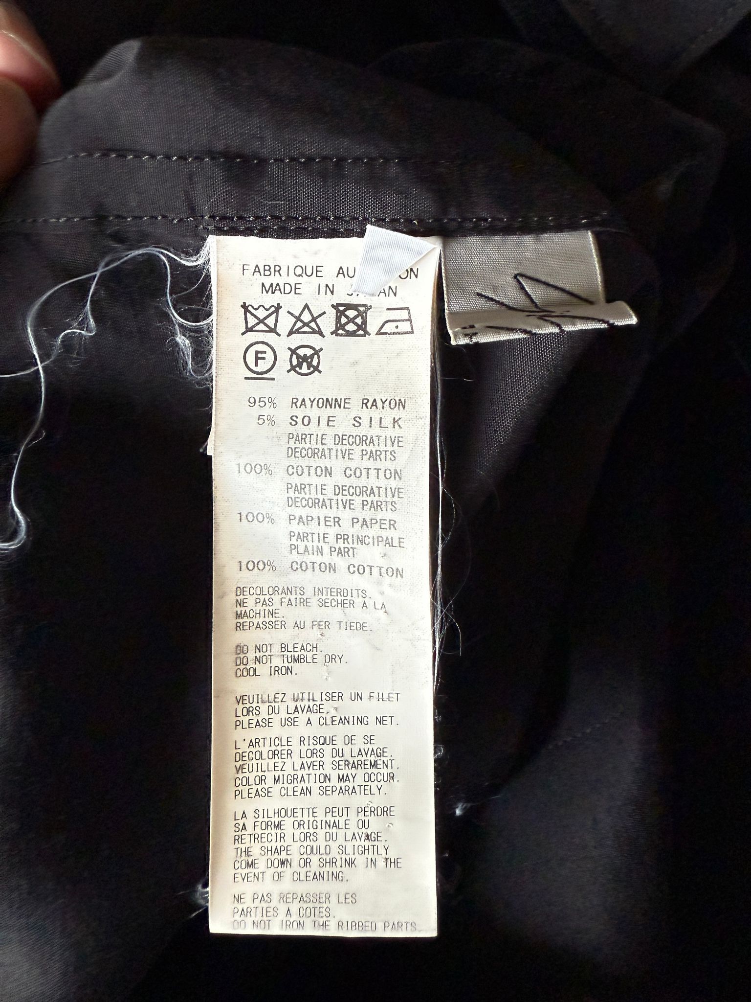 Yohji Yamamoto Yohji Yamamoto Tunic Shirt Size US XL / EU 56 / 4 - 6 Thumbnail