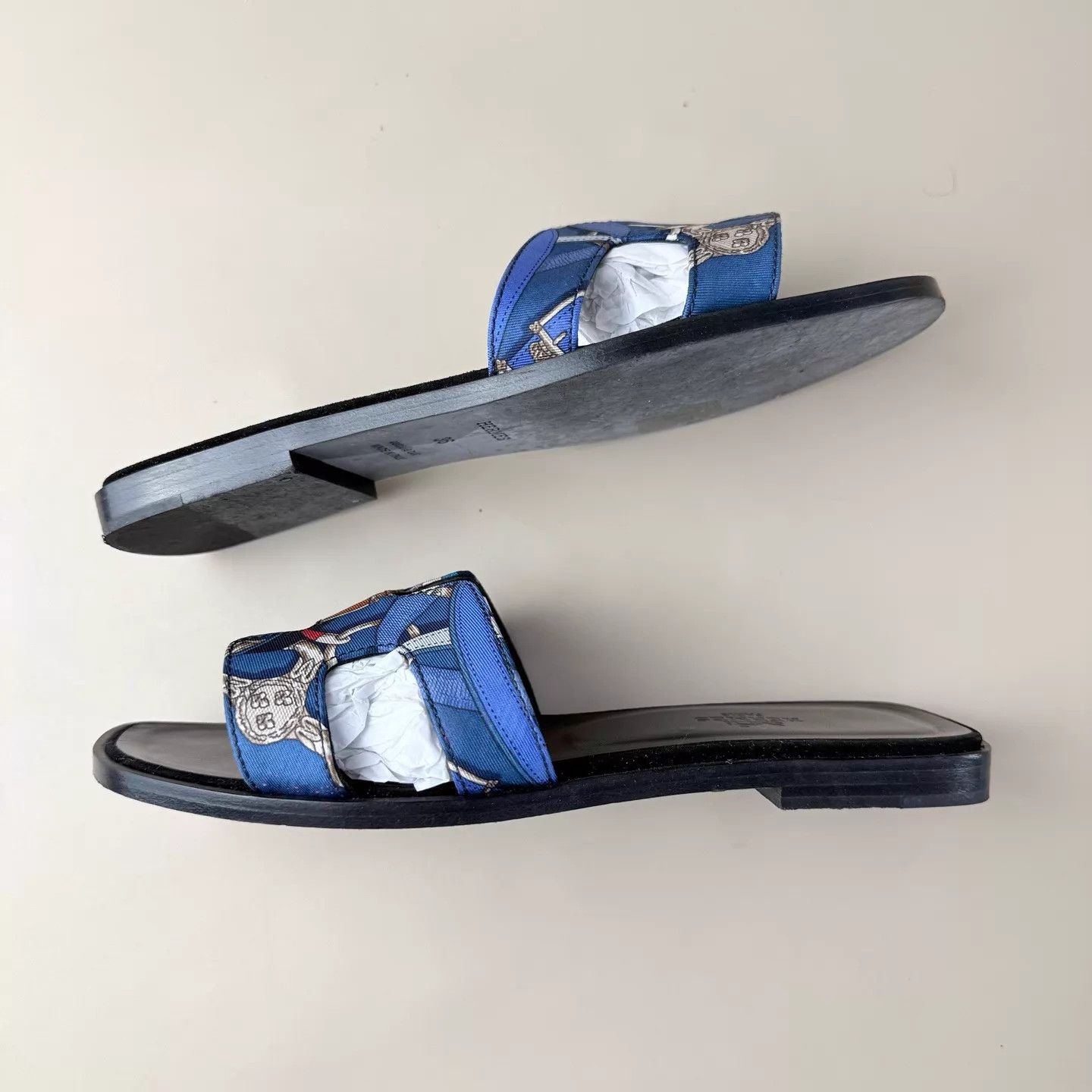 Hermes Hermes Lock-tipped H slide sandals 36 New MINT Size US 5.5 / IT 35.5 - 5 Thumbnail