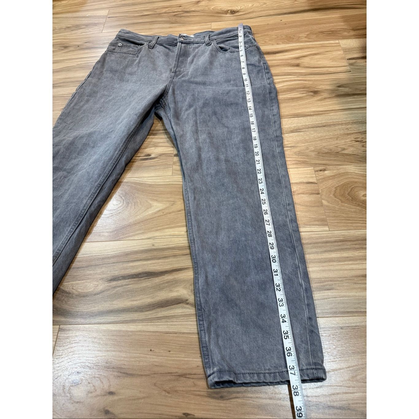 Everlane Everlane cropped grey the 90’s cheeky jeans size 31 Size 31" - 10 Thumbnail