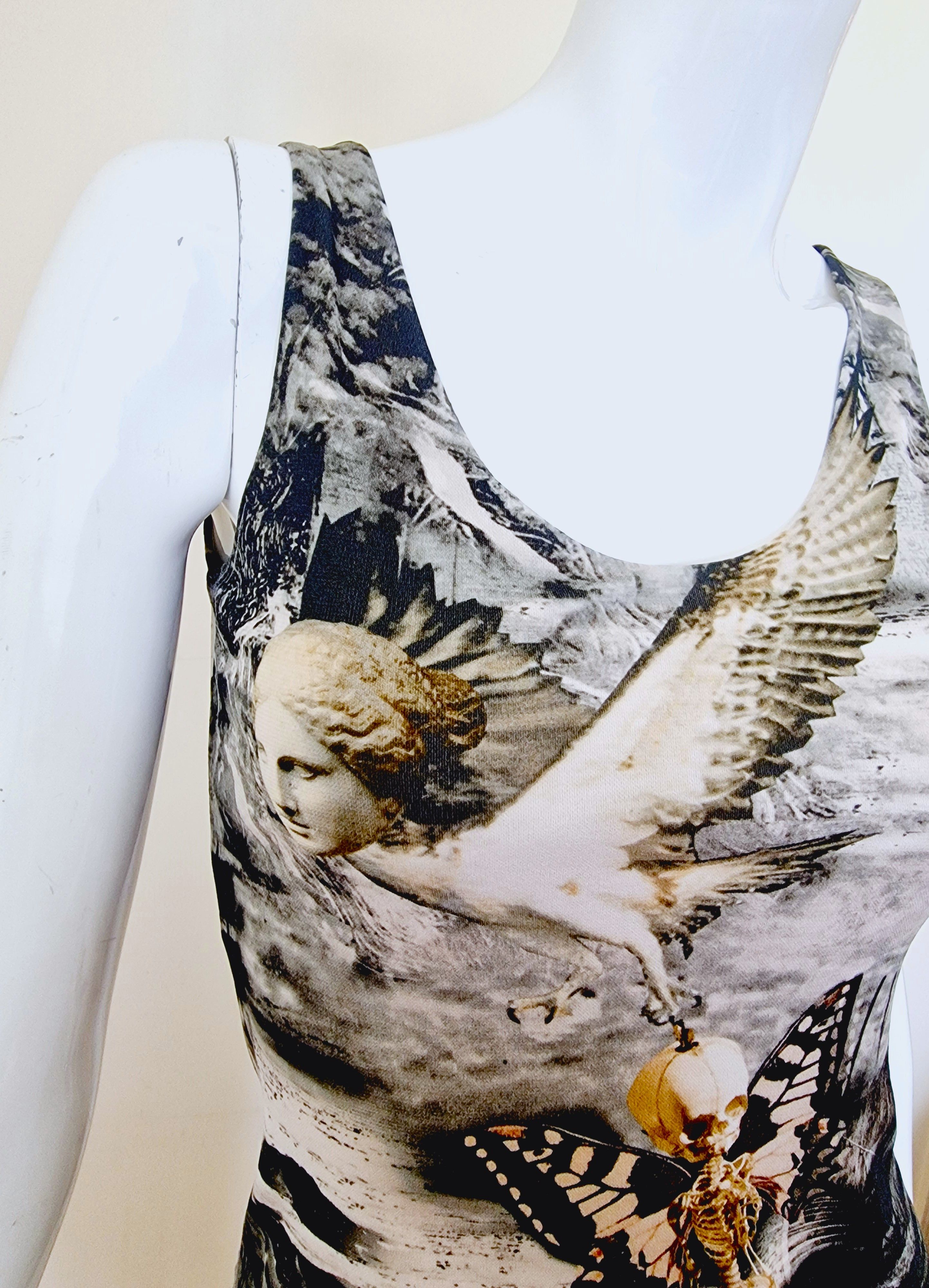 Alexander McQueen Alexander McQueen Skull Butterfly Skeleton Bird Tee Top Size US S / EU 44-46 / 1 - 8 Thumbnail