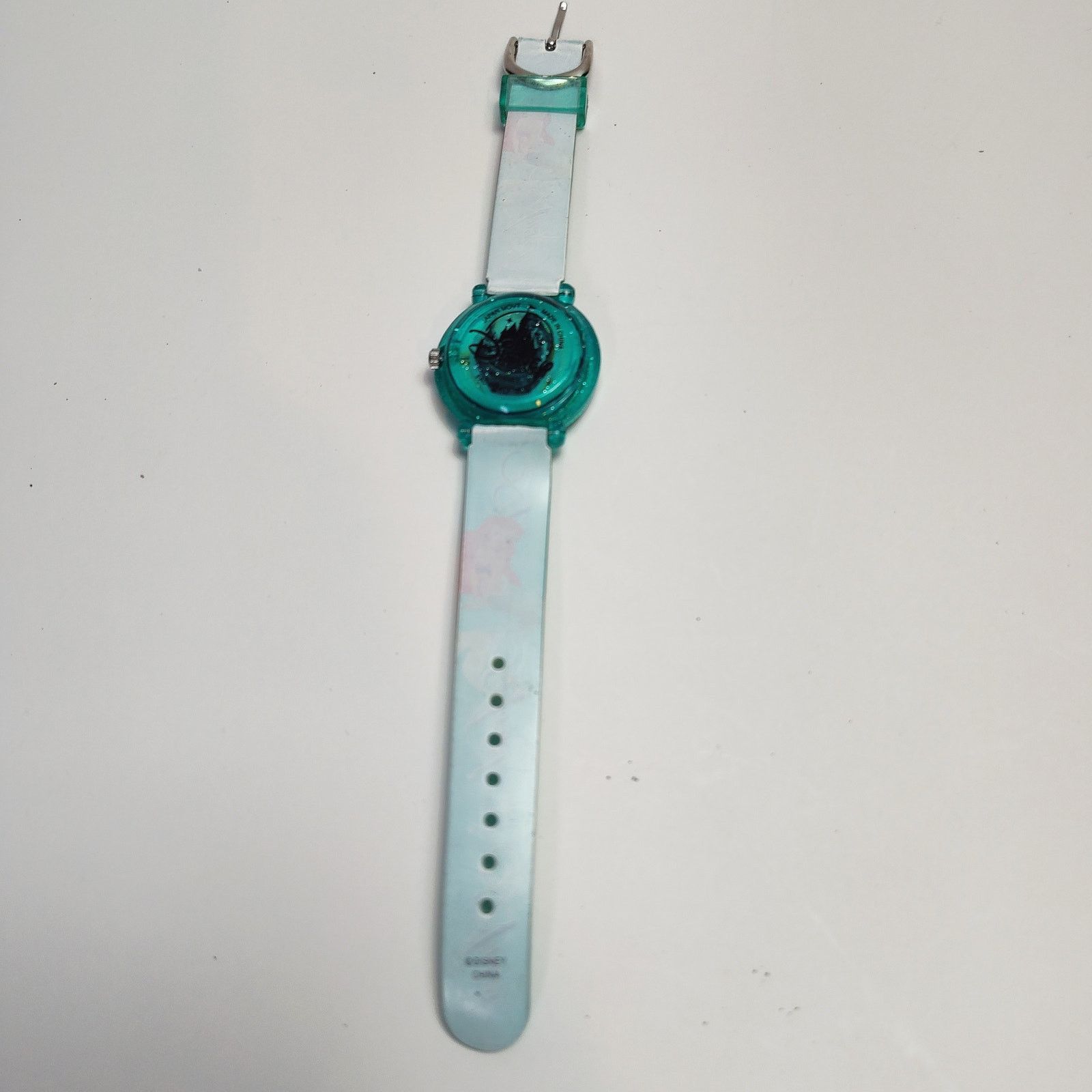 Disney Disney Ariel Glitter Watch Teal Plastic Strap Size ONE SIZE - 4 Thumbnail