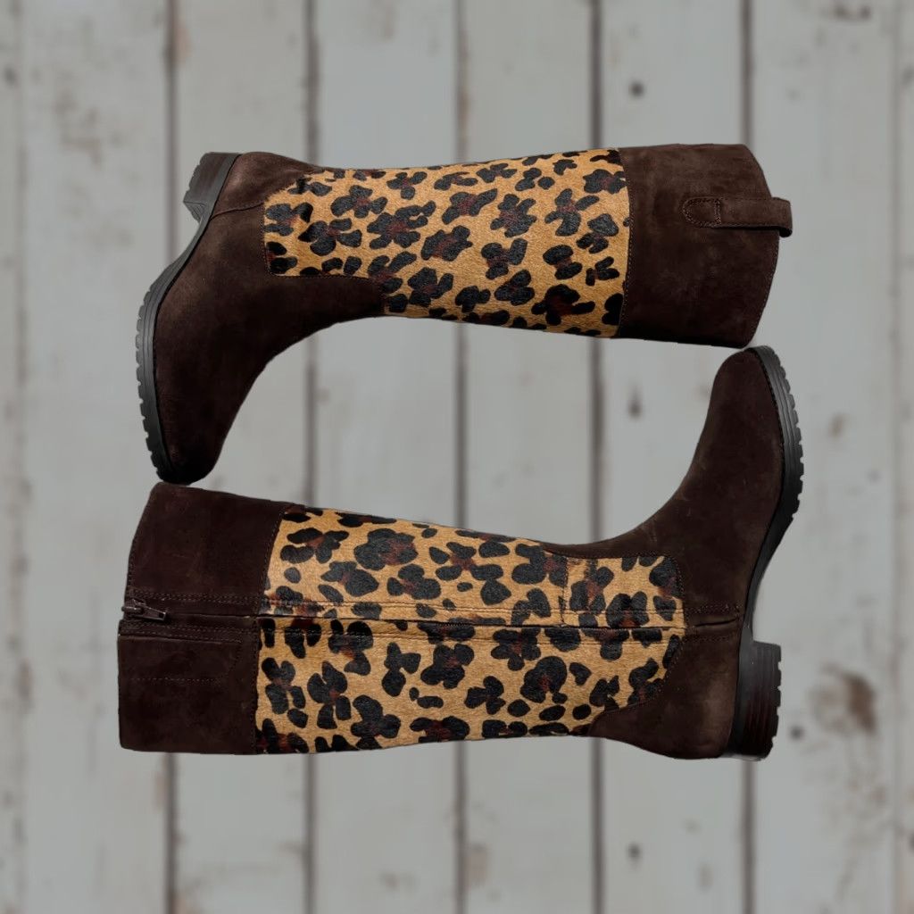 Ralph Lauren **Lauren Ralph Lauren Women's Leopard Suede Boots Size 8 New** User: Lauren Ralph Lauren Women's Leopard Suede Boots Size 8 New Size US 8 / IT 38 - 1 Thumbnail