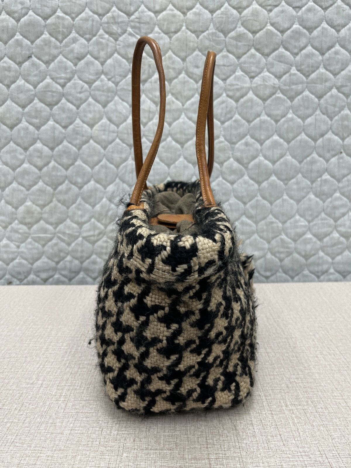 Tsumori Chisato 🔥🔥🔥ARCHIVE TSUMORI CHISATO ISSEY MIYAKE TWEED BAGS Size ONE SIZE - 7 Thumbnail