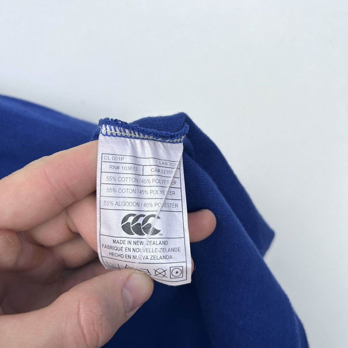 Canterbury of New Zealand T-Shirt Jersey Rugby England London Wasps Vintage Size US L / EU 52-54 / 3 - 6 Thumbnail