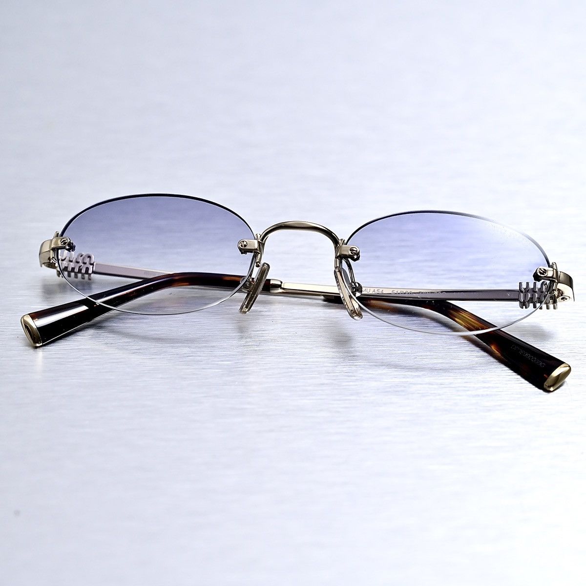 Miu Miu MIU MIU 0MU A54S ZVN80O SUNGLASSES Size ONE SIZE - 8 Thumbnail