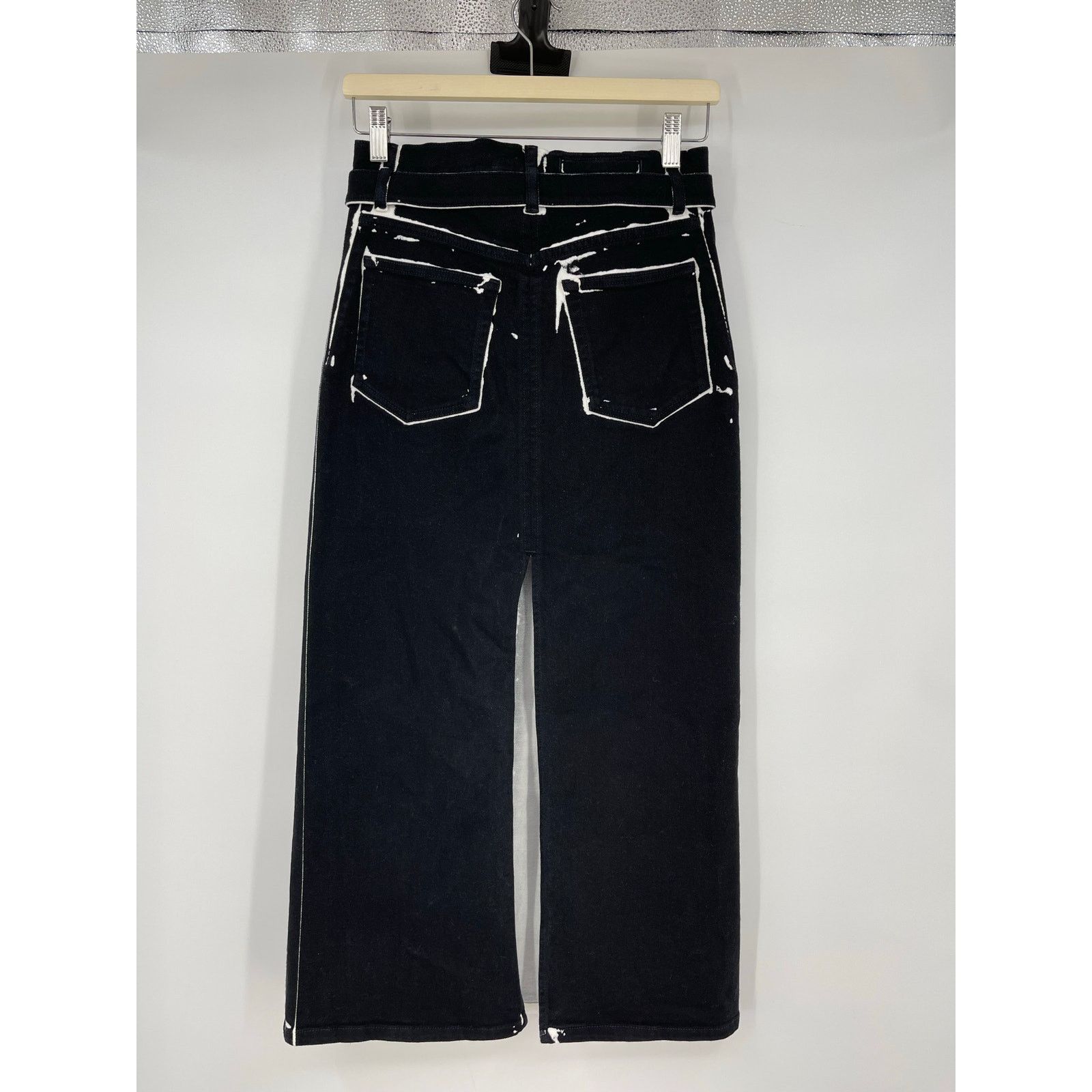Proenza Schouler Proenza Schouler | Calder Skirt in Black Denim 25 w/ Tags Size 25" / US 0 / IT 36 - 5 Thumbnail