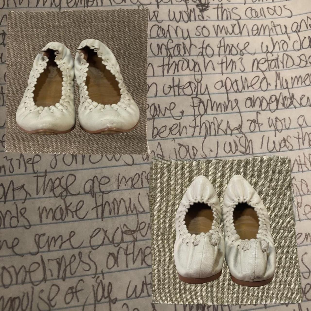 See by Chloe leather scalloped accent ballet flats Size US 8.5 / IT 38.5 - 3 Thumbnail