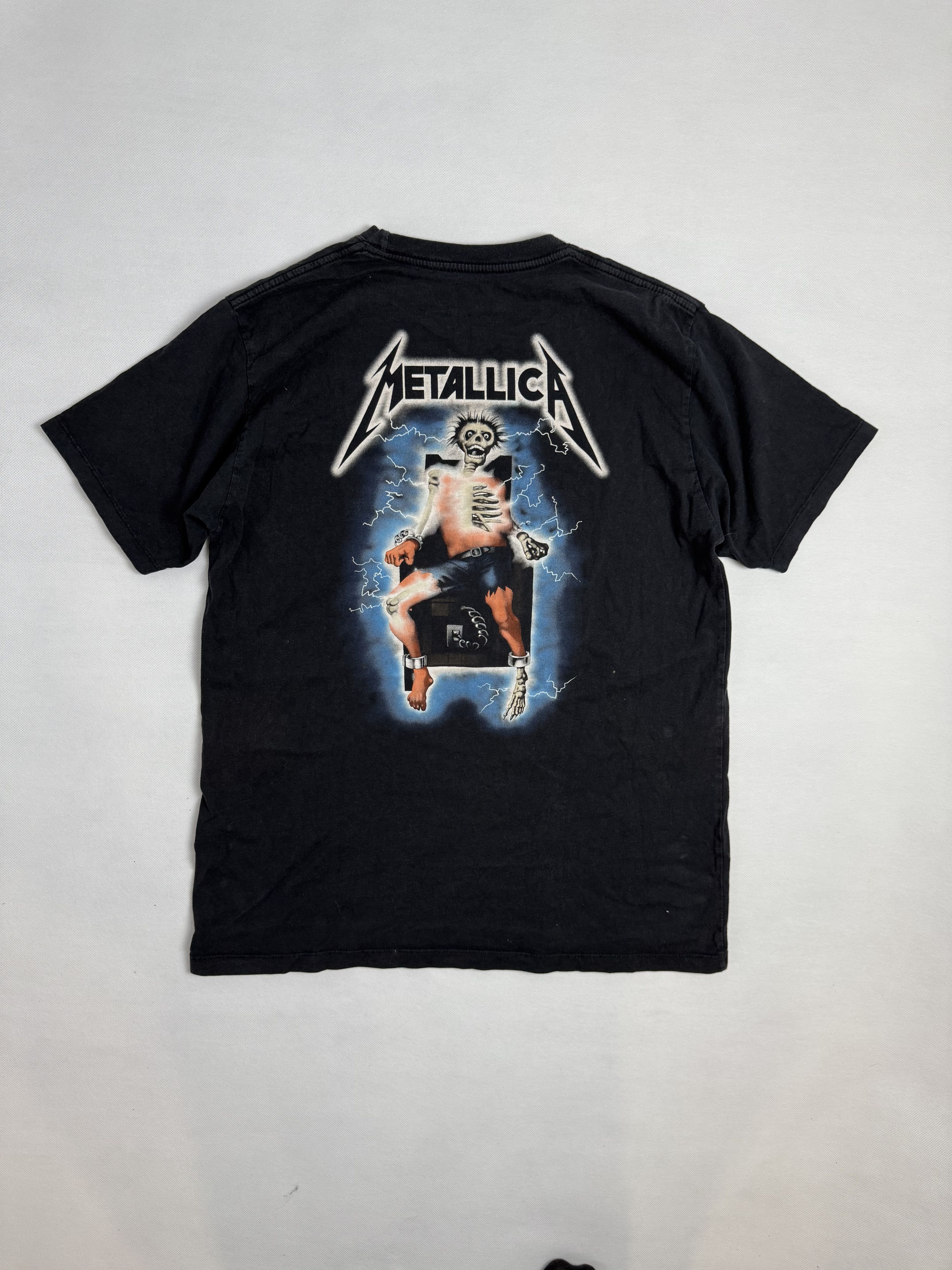Band Tees × Metallica Vintage Metallica Ride The Lightning 90-s tee T Shirts Size US M / EU 48-50 / 2 - 1 Thumbnail