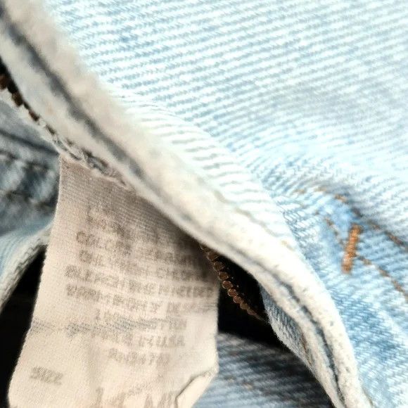 Lee 90s Lt Wash High Waisted Mom Jeans Denim Fall Spring School Size 36" / US 14 / IT 50 - 9 Thumbnail