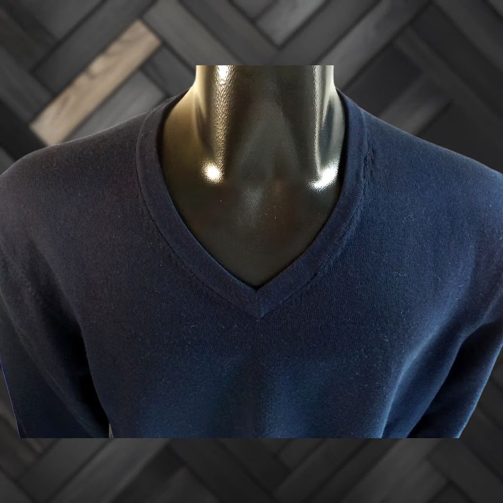 Brooks Brothers BROOKS BROTHERS LS Pullover V-Neck Sweater Navy XS? Not provided Size US L / EU 52-54 / 3 - 1 Thumbnail